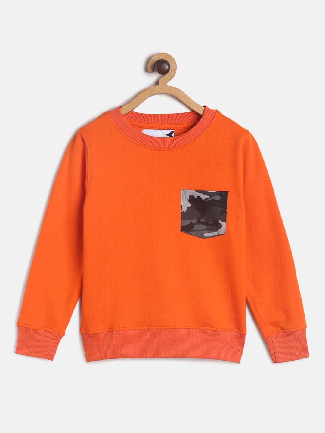 

TALES & STORIES Boys Pullover Sweatshirt, Orange