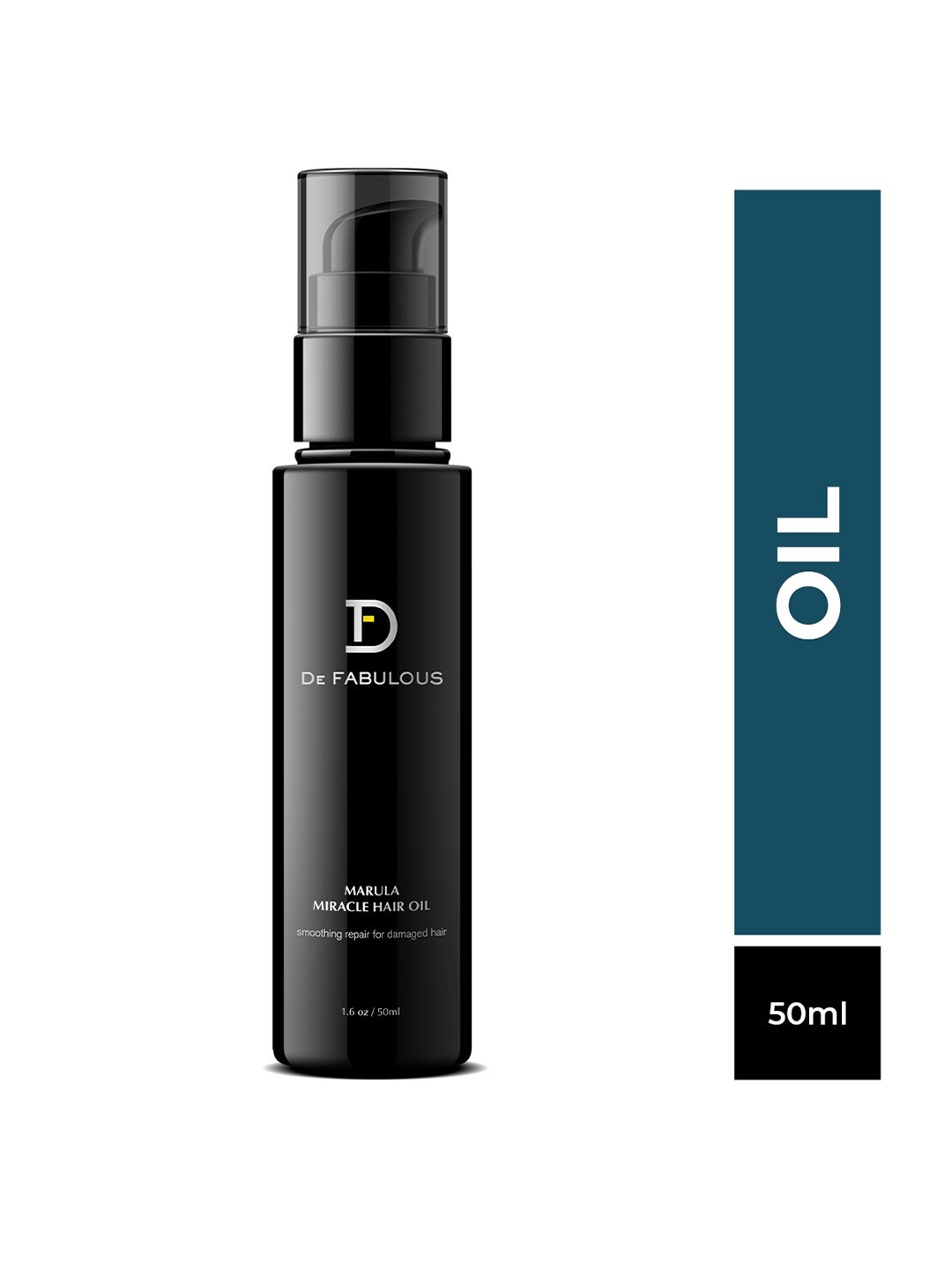 

De Fabulous Marula Miracle Hair Oil with Vitamin C & E - 50 ml, Black