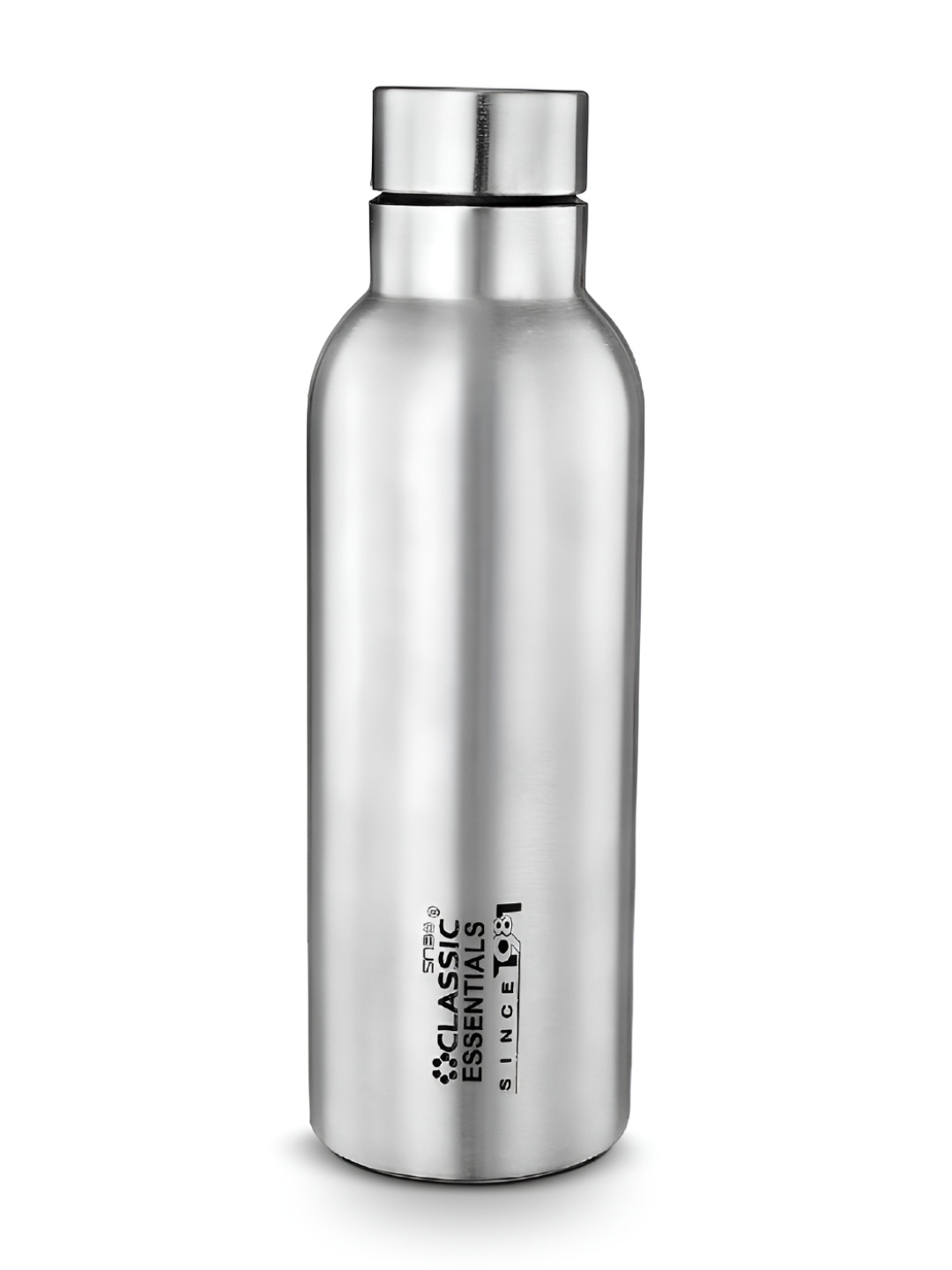 

Classic Essentials Stainless Steel Single Wall Capsule Water Bottle 1 L, Silver