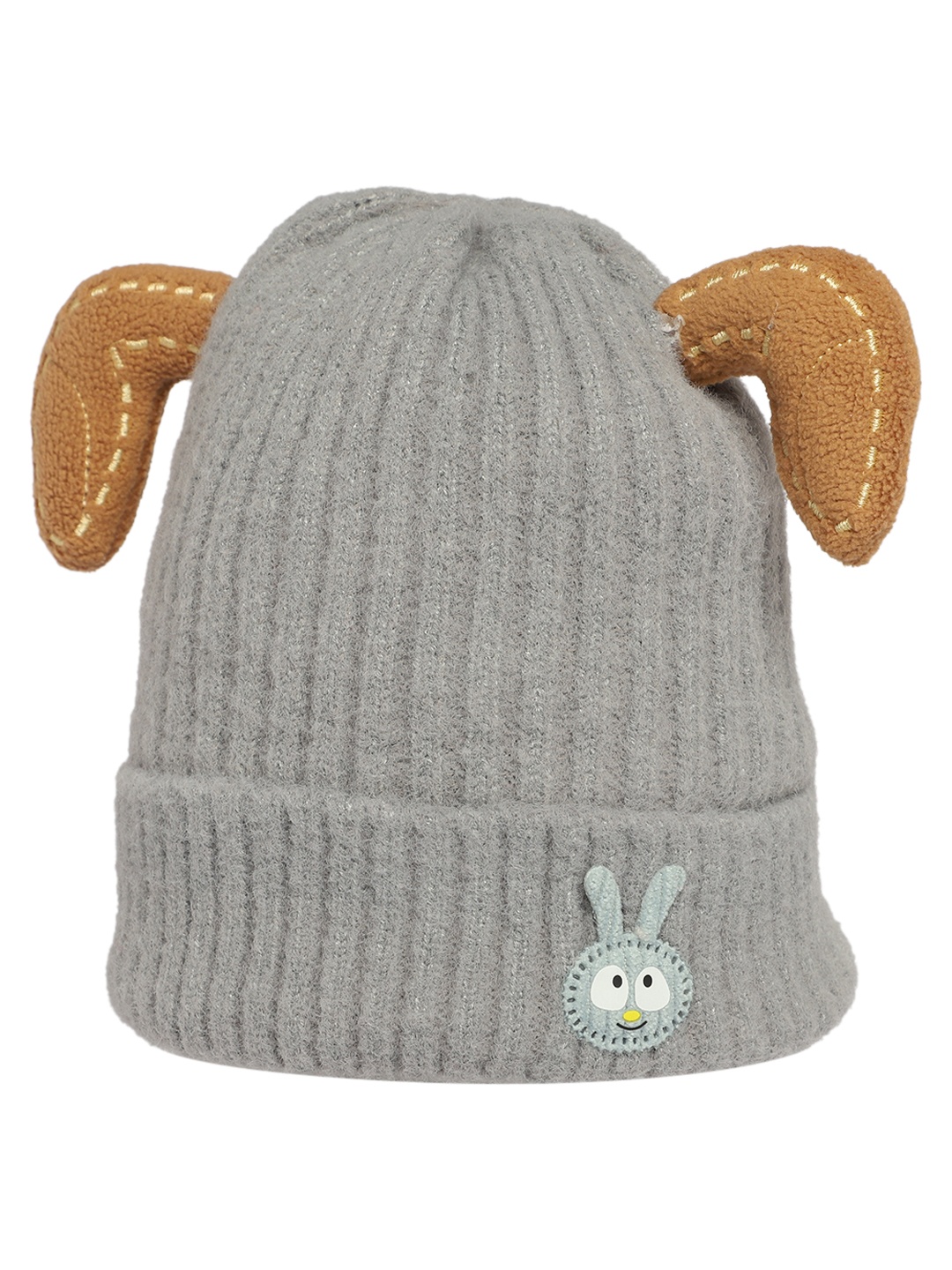 

KID-O-WORLD Boys Woollen Beanie, Grey