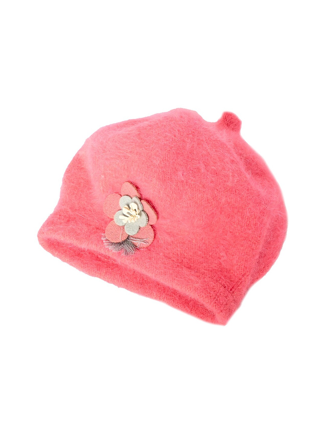 

KID-O-WORLD Girls Woollen Beanie, Peach