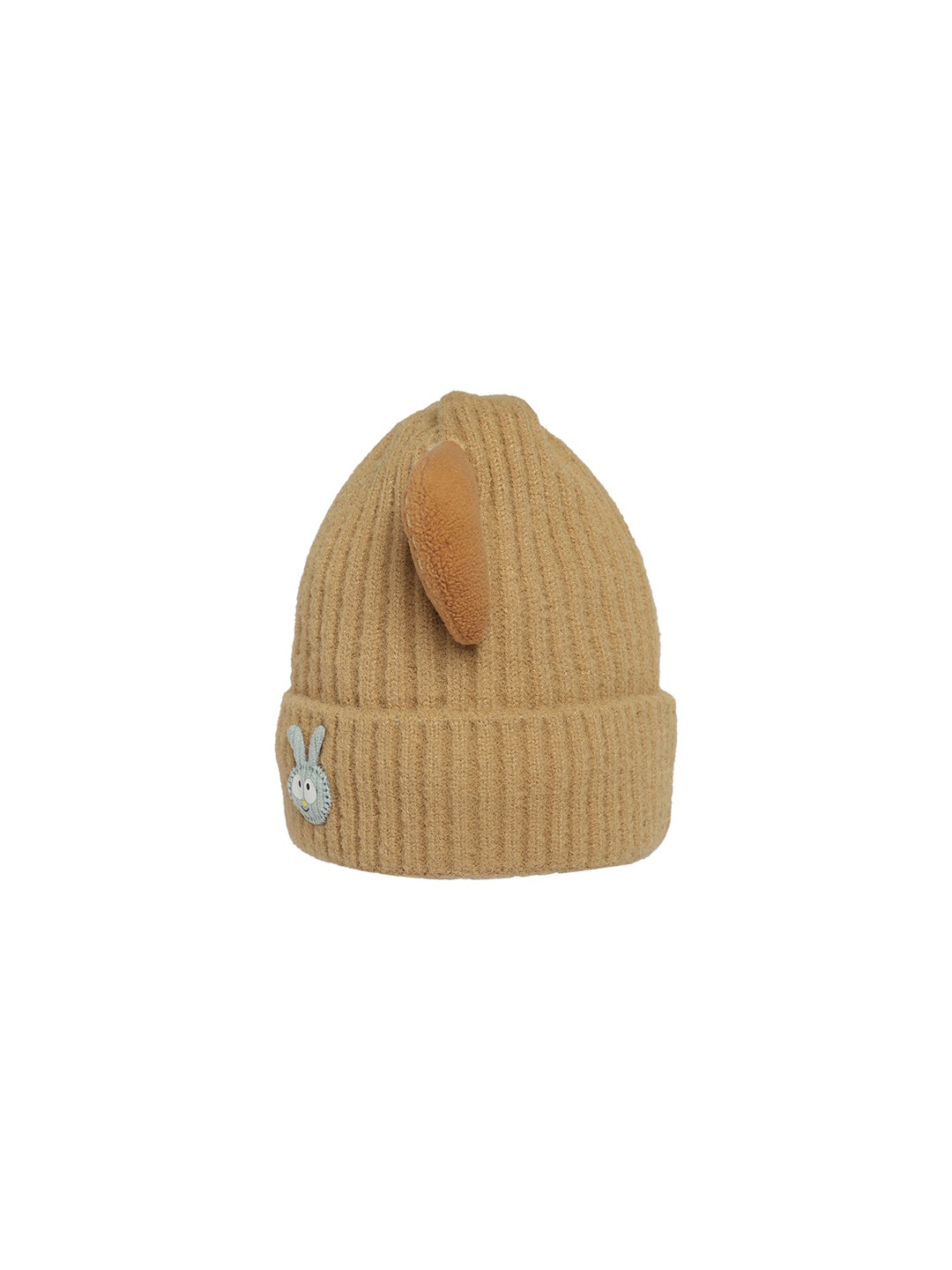 

KID-O-WORLD Boys Self Design Woollen Beanie, Brown