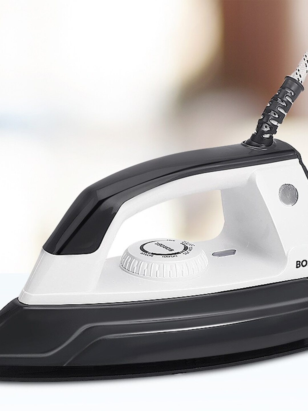 

BOROSIL White 1000 W With Non-Stick Glider Soleplate Coating Iron
