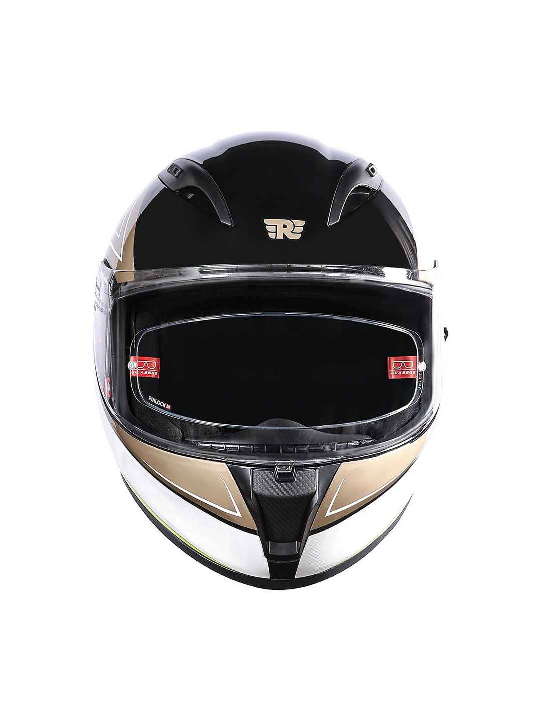 

Royal Enfield SpeedX Full Face Helmet, Gold