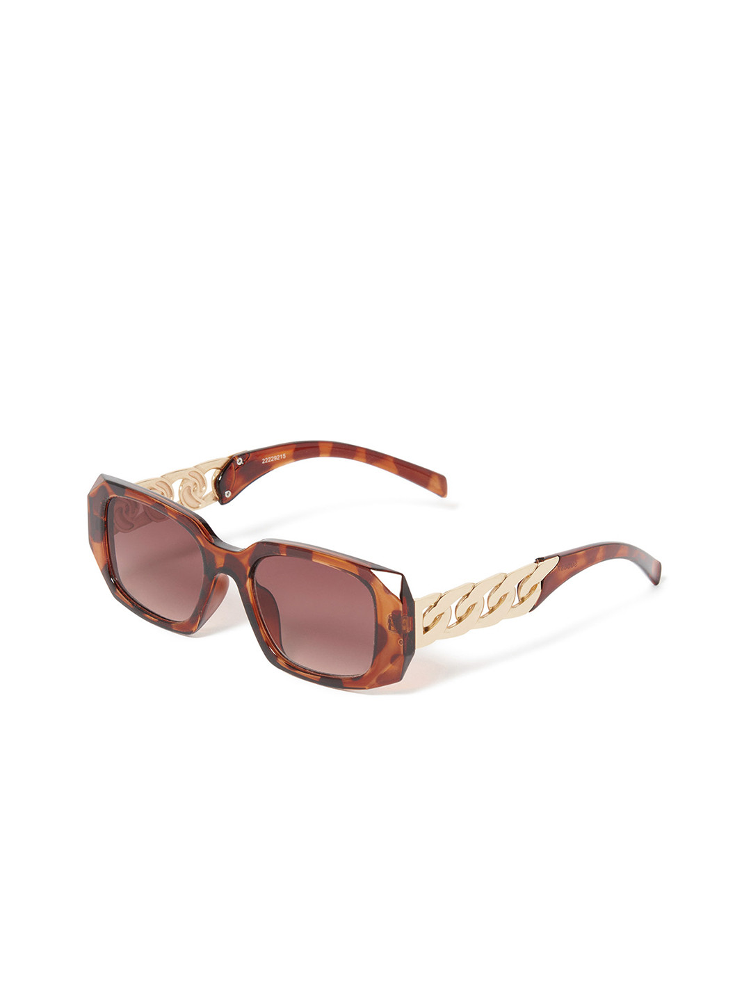 

Forever New Women Rectangle Sunglasses 9357631695978, Brown