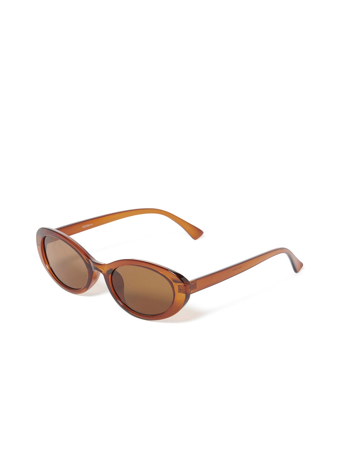 

Forever New Women Full Rim Oval Sunglasses, Brown