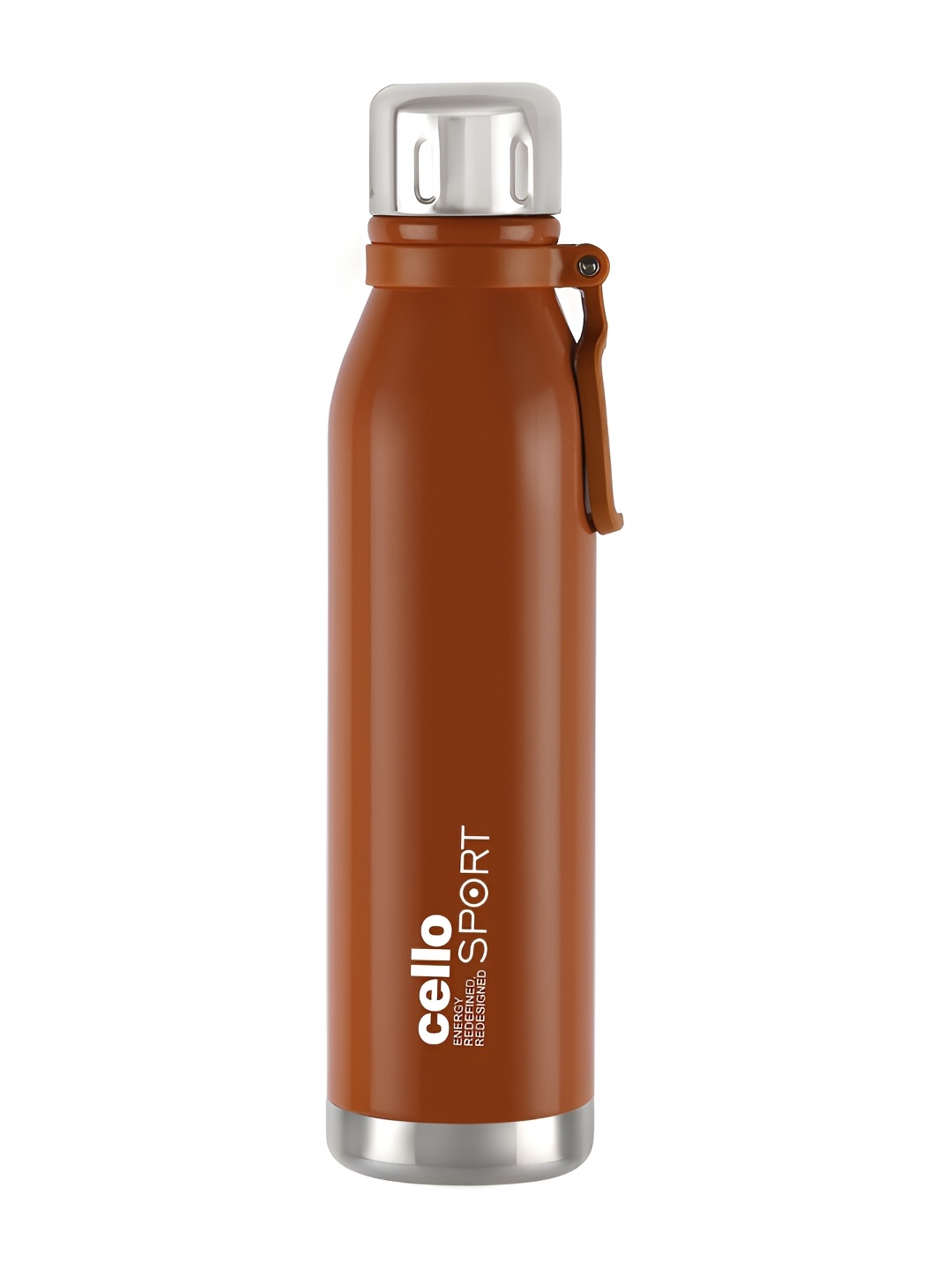 

Cello Bentley Orange Double walled Insulated Stainless Steel Flask 800ml