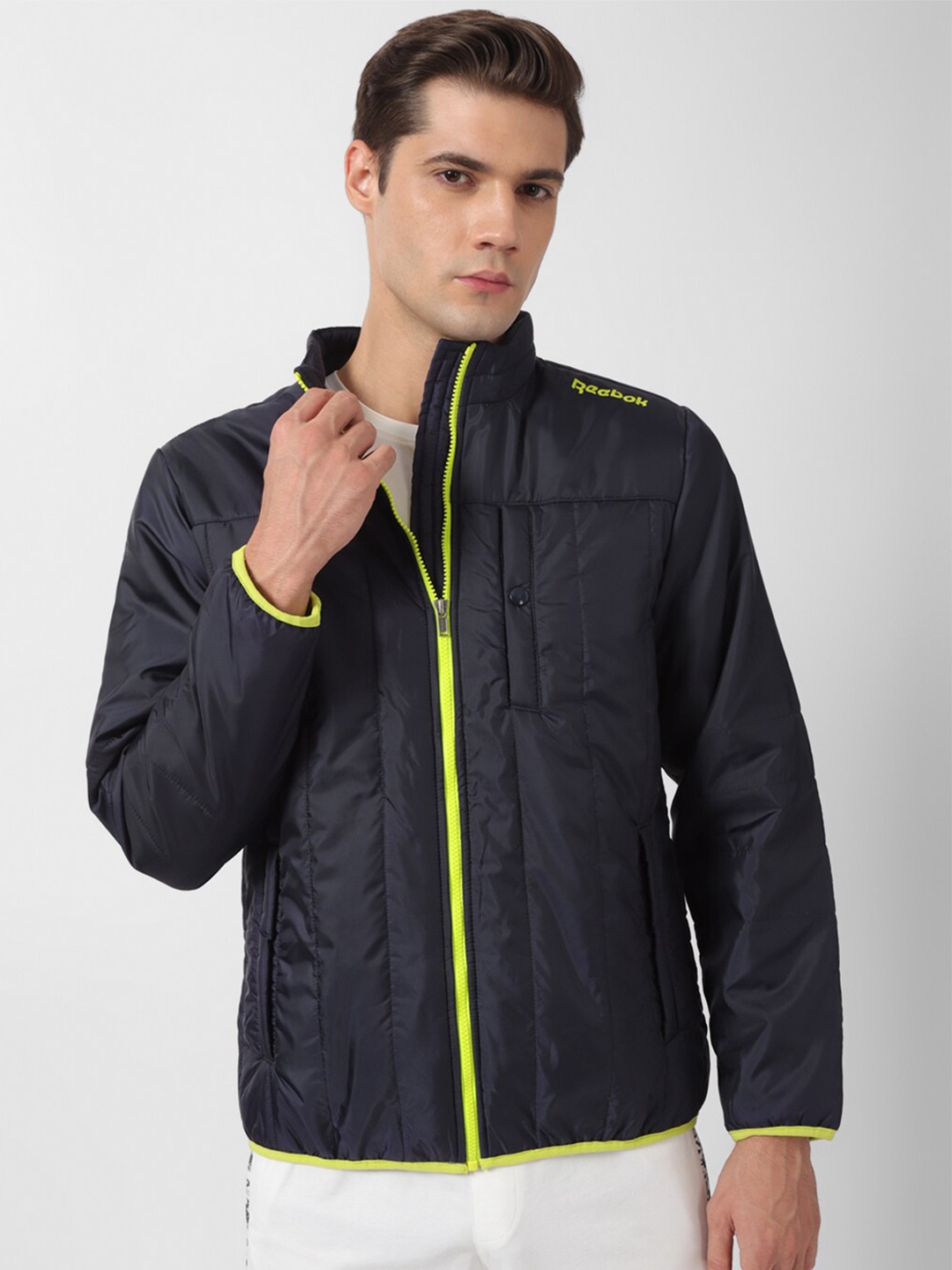 

Reebok Light Padded Zip-Up Core Jacket, Navy blue