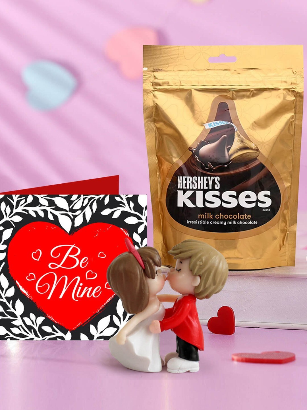 

TIED RIBBONS Valentine Day Gift Chocolate Hamper, Red