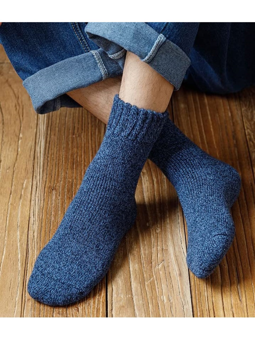 

EL REGALO Unisex Pack of 3 Calf Length Socks, Grey
