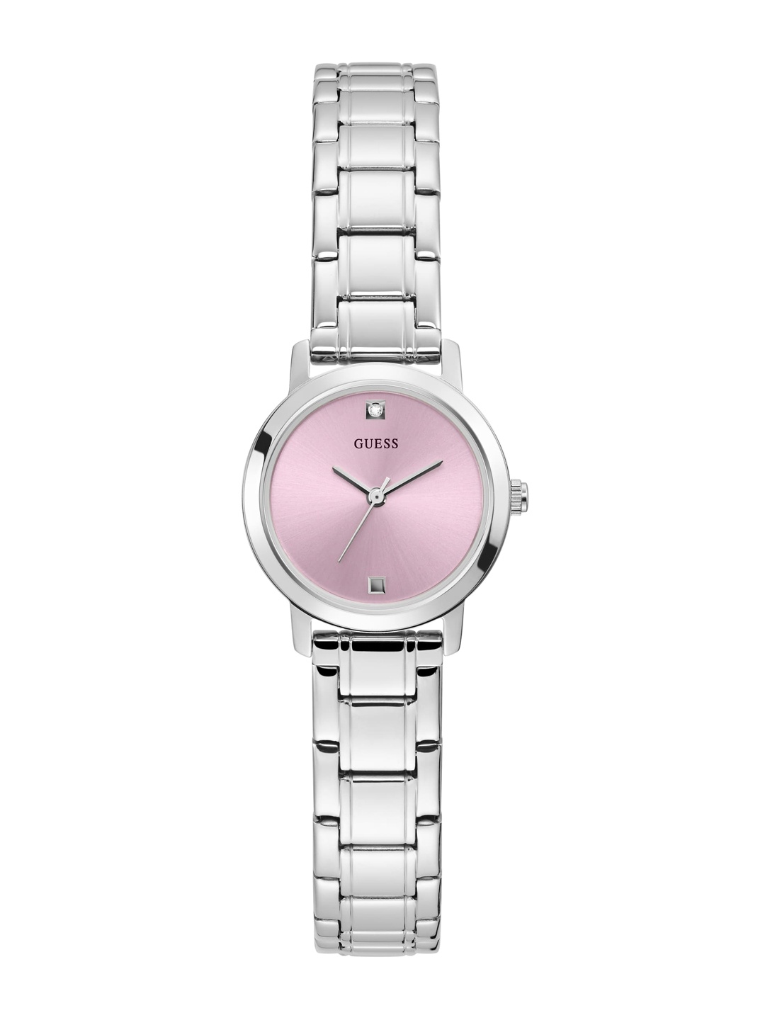 

GUESS Women Bracelet Style Straps Analogue Watch GW0244L1, Pink