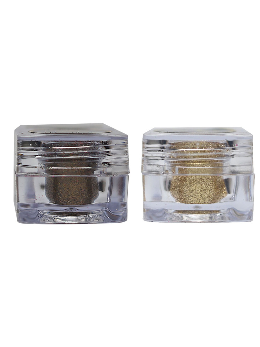 

Veoni BELLE Set of 2 HD Holographic Glitter Long Lasting Eyeshadow - 5 g each, Gold