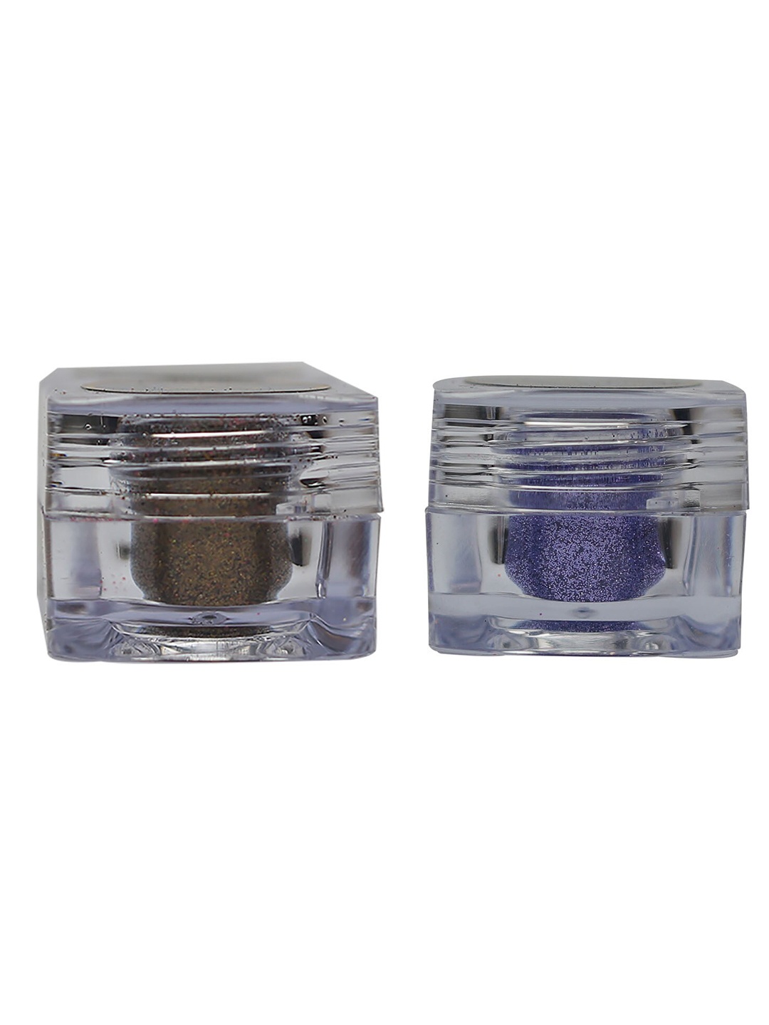 

Veoni BELLE Holographic Set Of 2 HD Glitter Eyeshadow - 5g Each- Antique Gold-Mauve Purple