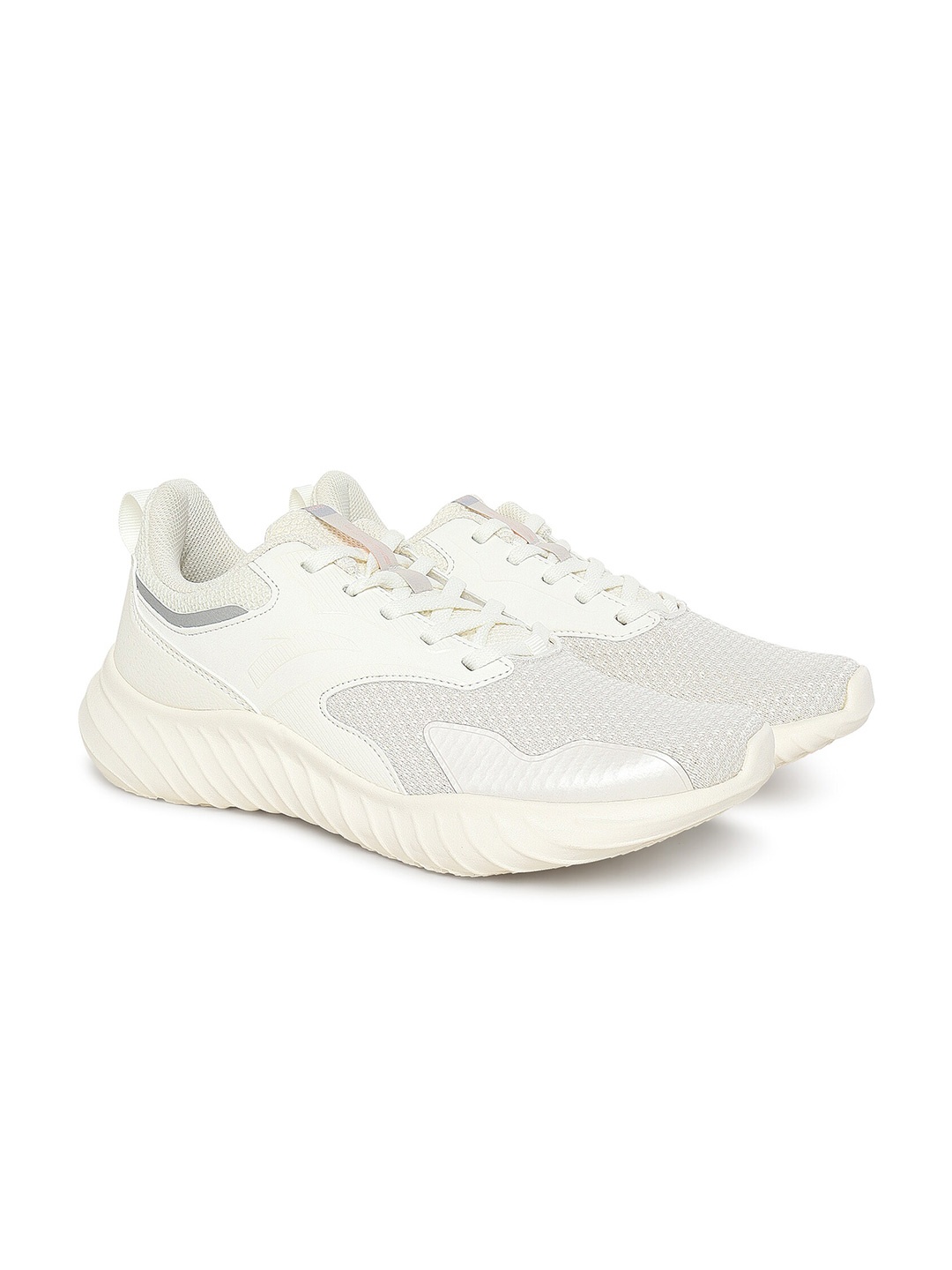 

Anta Women Textured Running Shoes, White