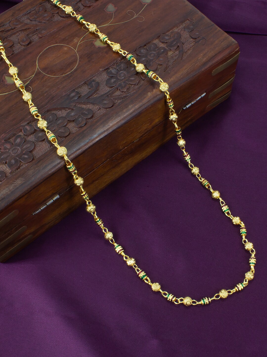 

PRIVIU Brass Gold-Plated Necklace