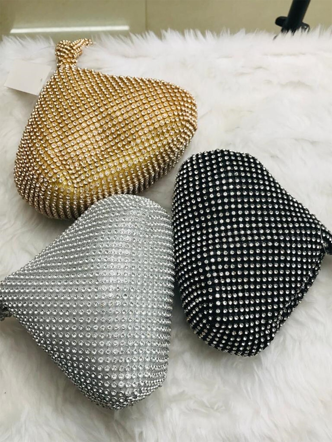

StyleAsh Gold-Toned Bucket Hobo Bag