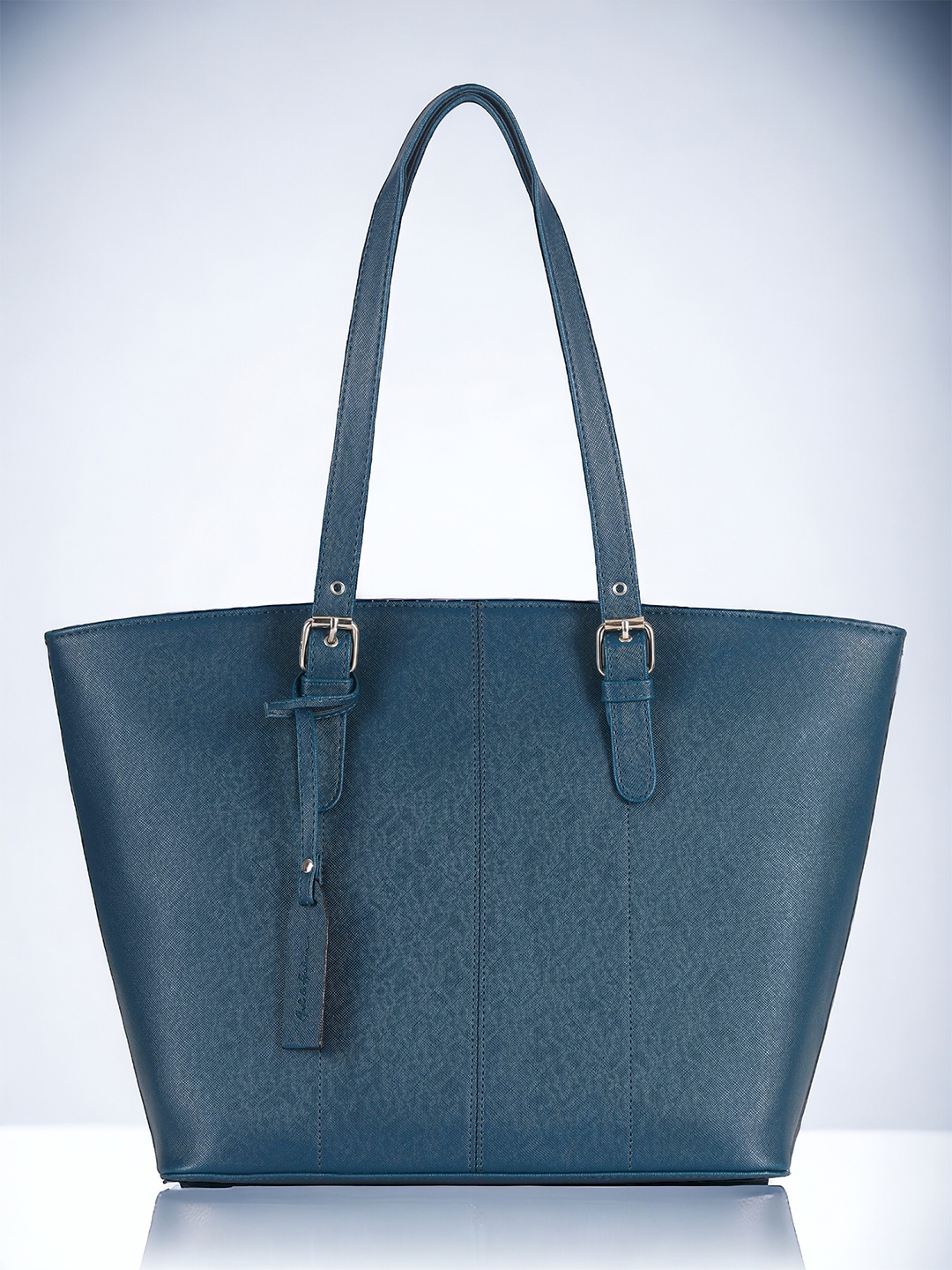 

Mast & Harbour Blue Structured Shoulder Bag