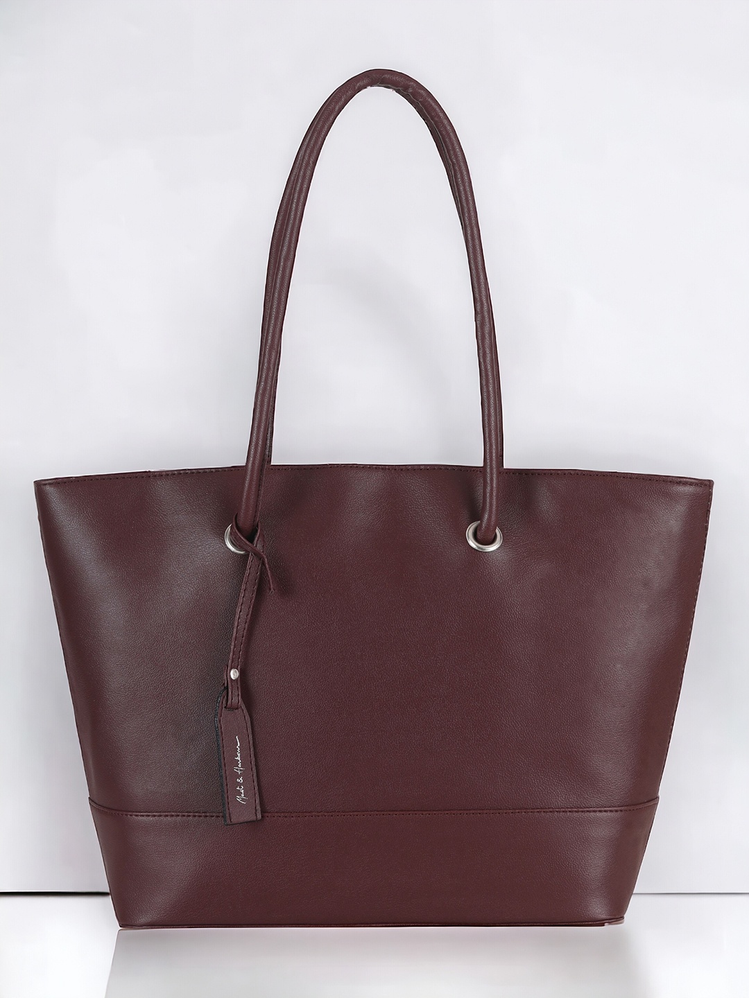 

Mast & Harbour Brown Structured Shoulder Bag
