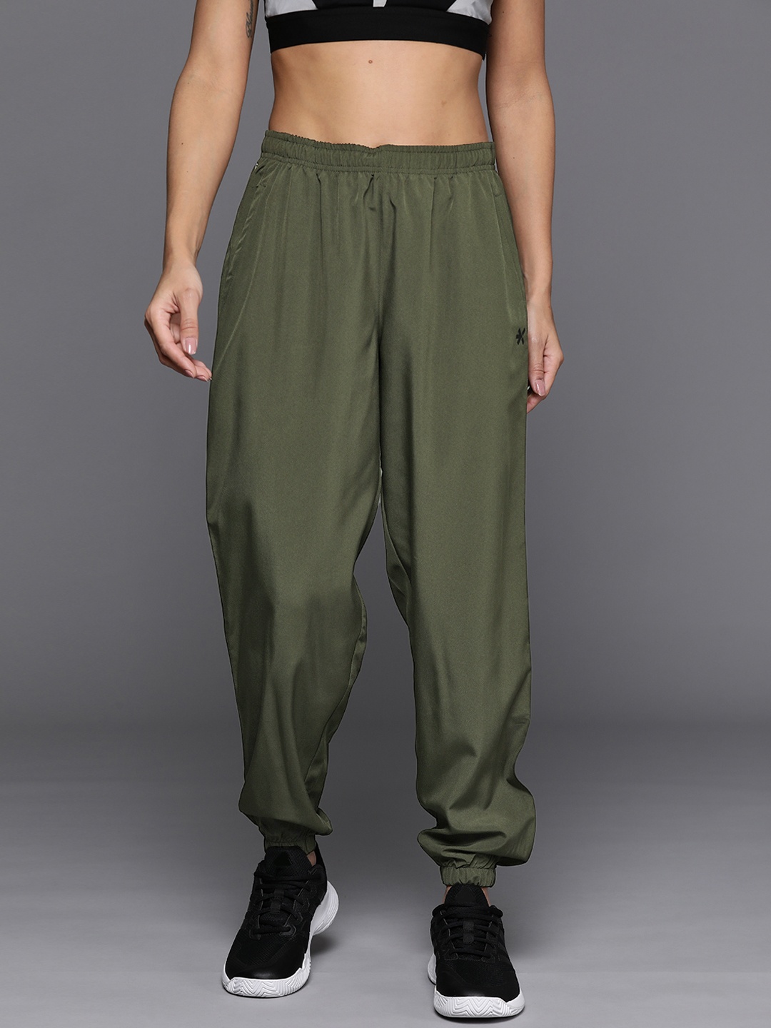 

HRX by Hrithik Roshan Women Rapid-Dry Training Joggers, Olive