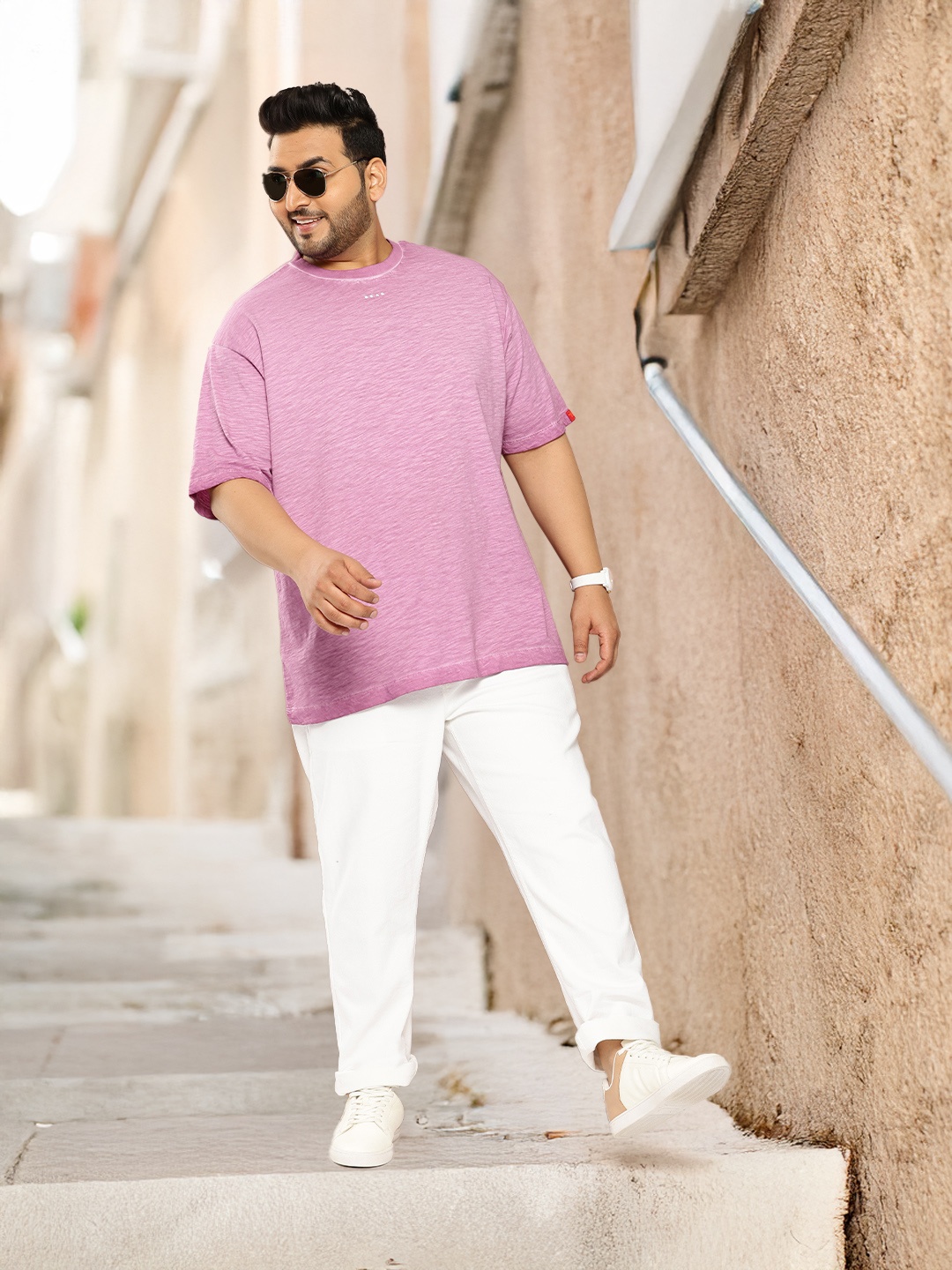 

Sztori Men Plus Size Slim Fit Jeans, White