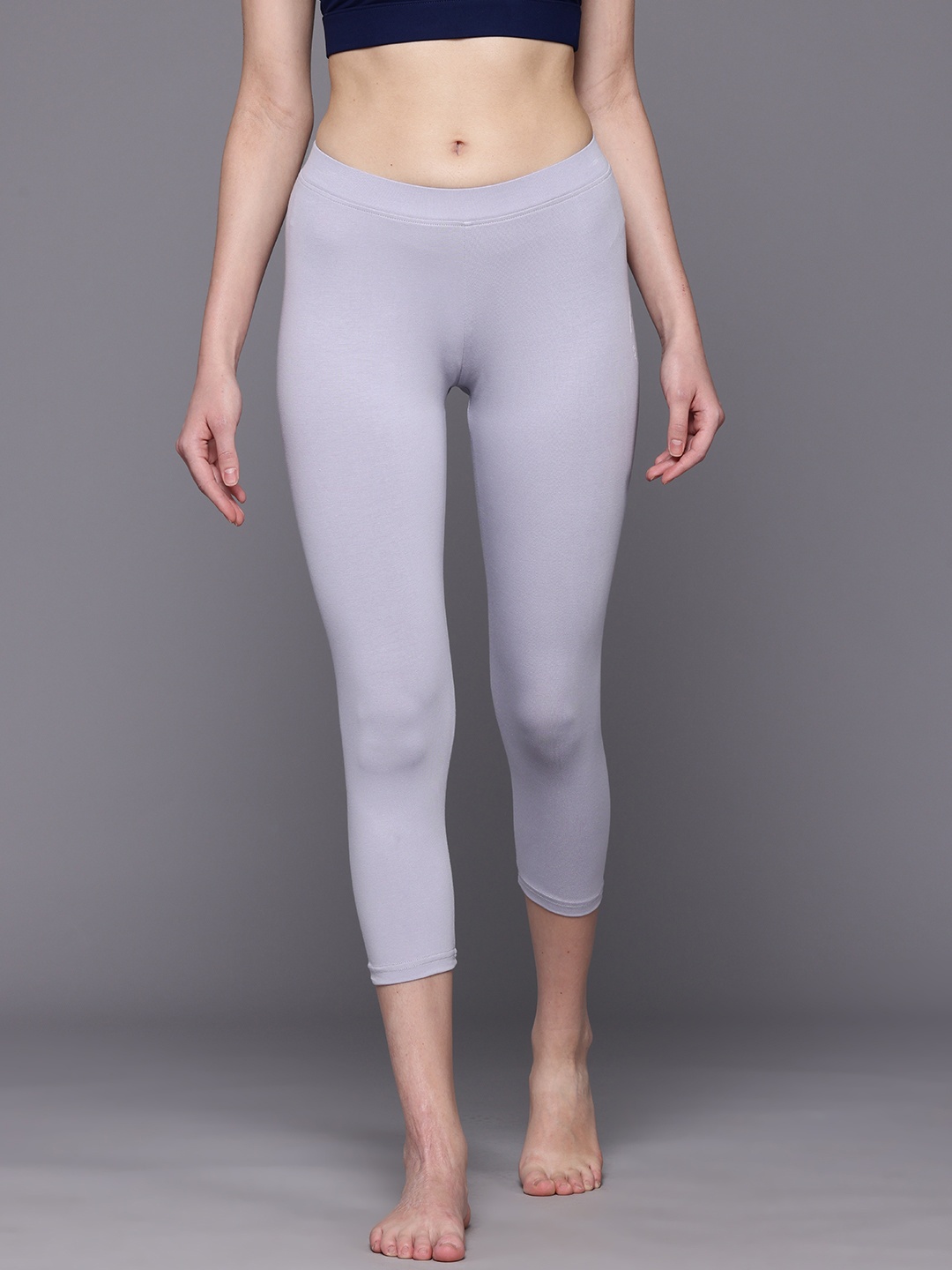 

HRX by Hrithik Roshan Women Three-Fourth Length Yoga Tights, Lavender