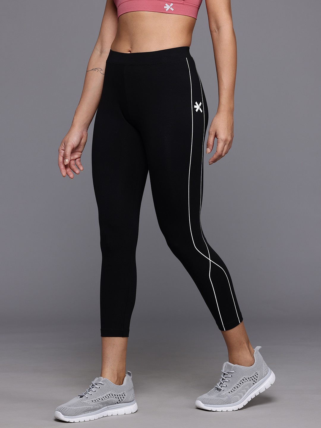

HRX by Hrithik Roshan Women Lifestyle Tights, Black