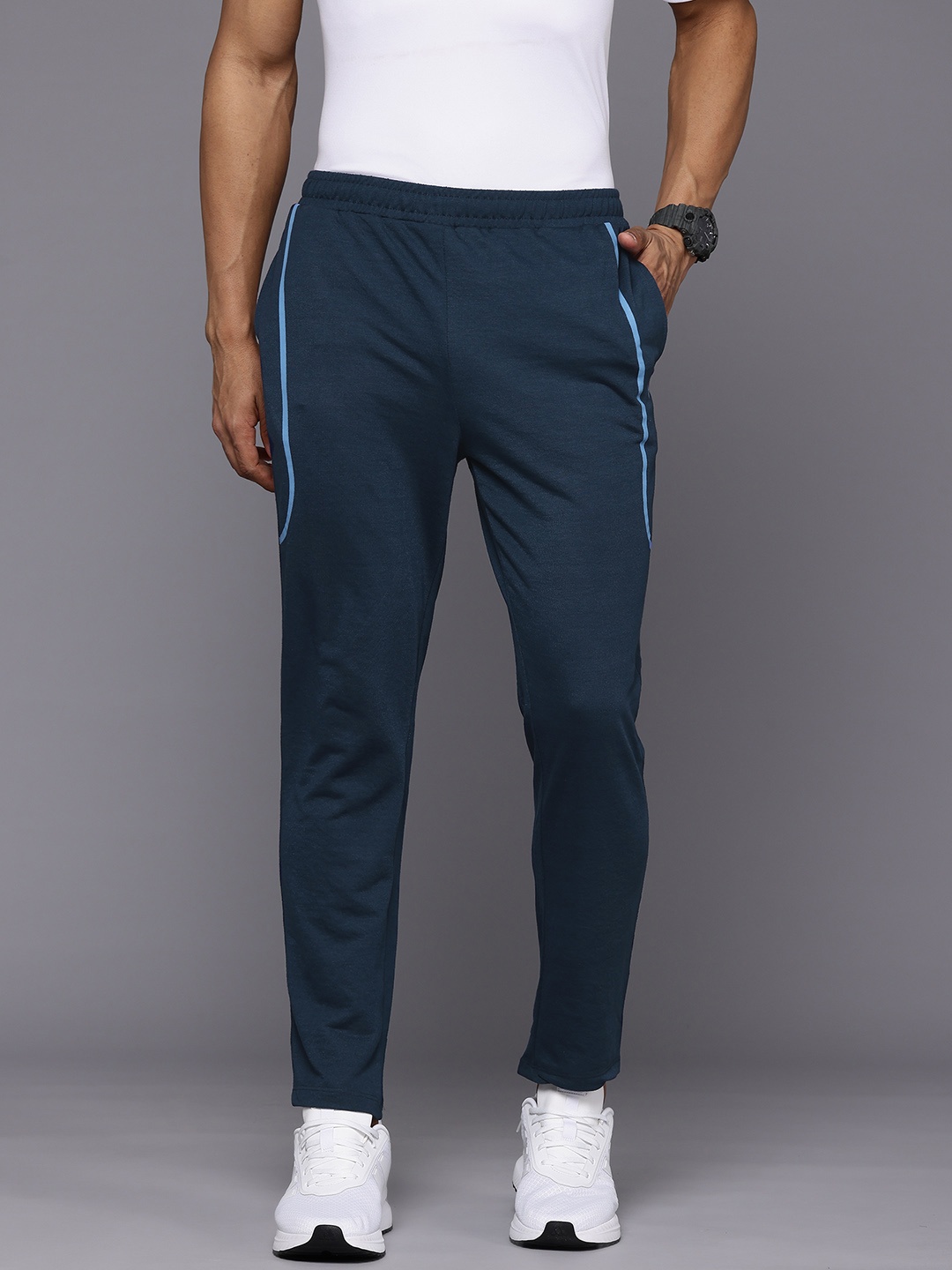 

HRX by Hrithik Roshan Men Casual Track Pants, Blue