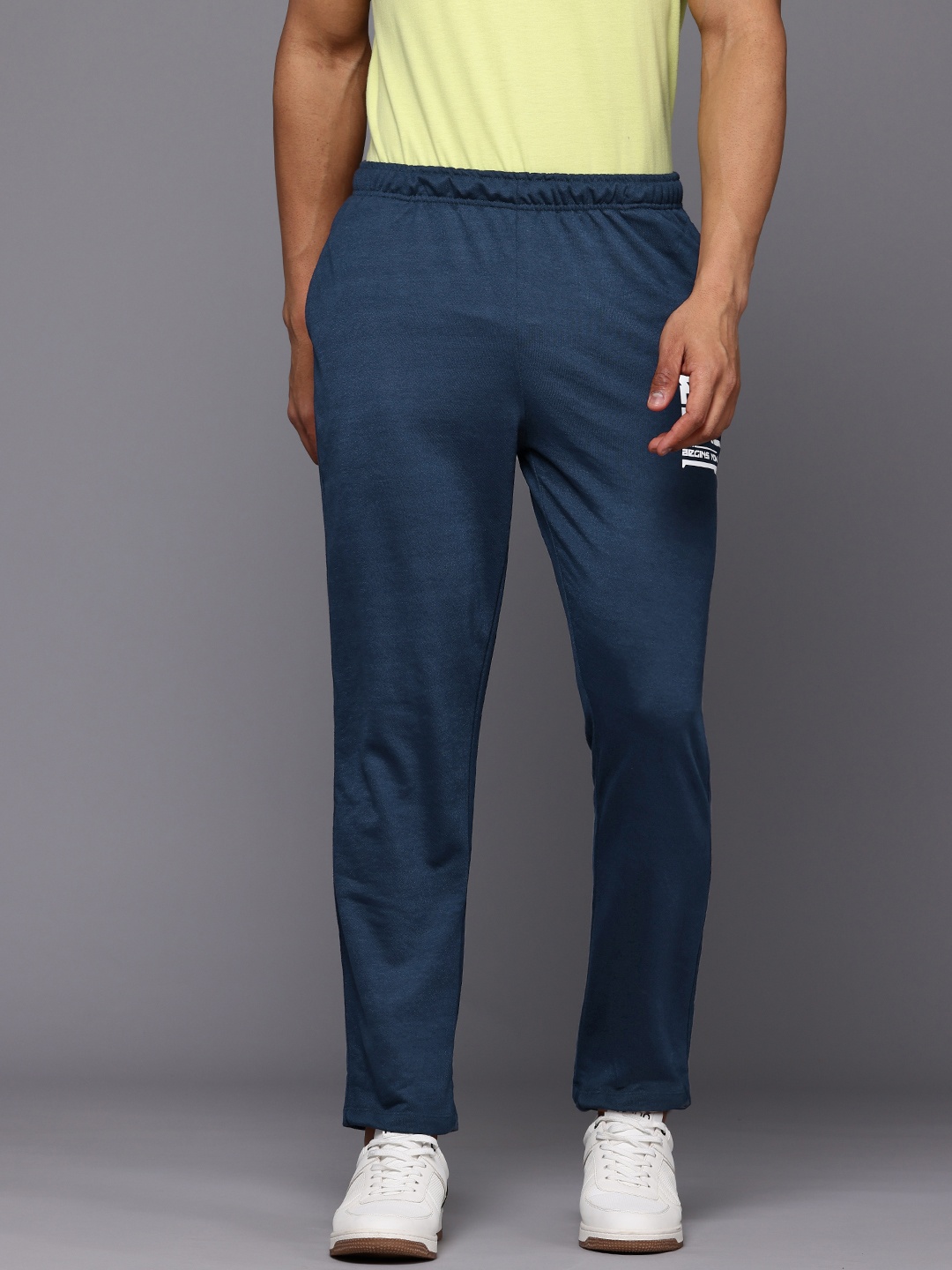 

HRX by Hrithik Roshan Men Regular Fit Track Pants, Navy blue