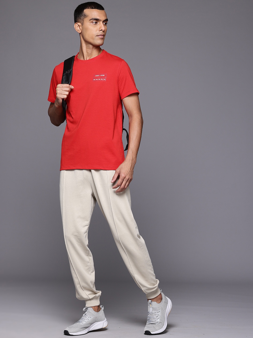 

HRX by Hrithik Roshan Printed Lifestyle T-shirt, Red