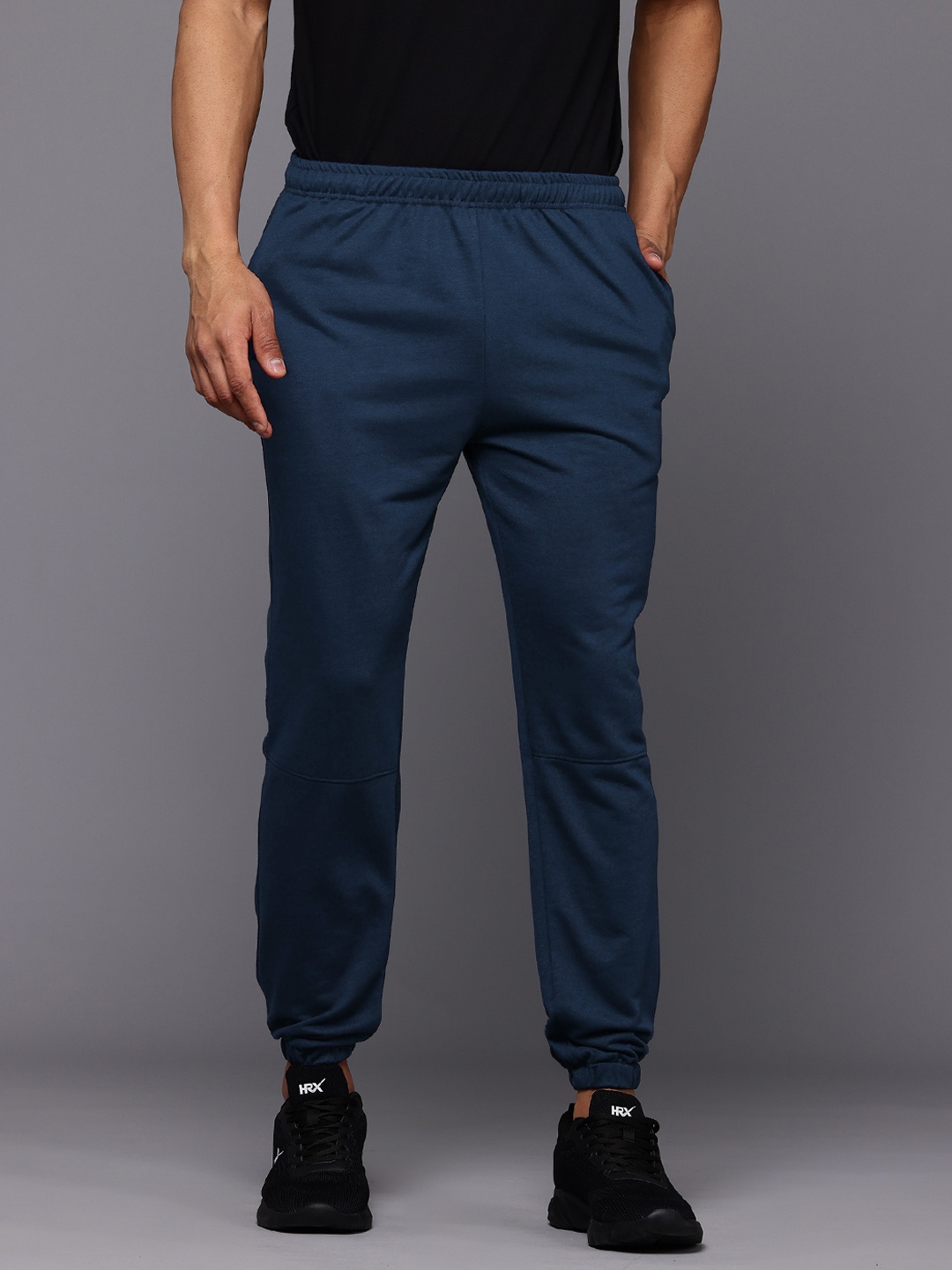 

HRX by Hrithik Roshan Men Regular Fit Joggers, Navy blue