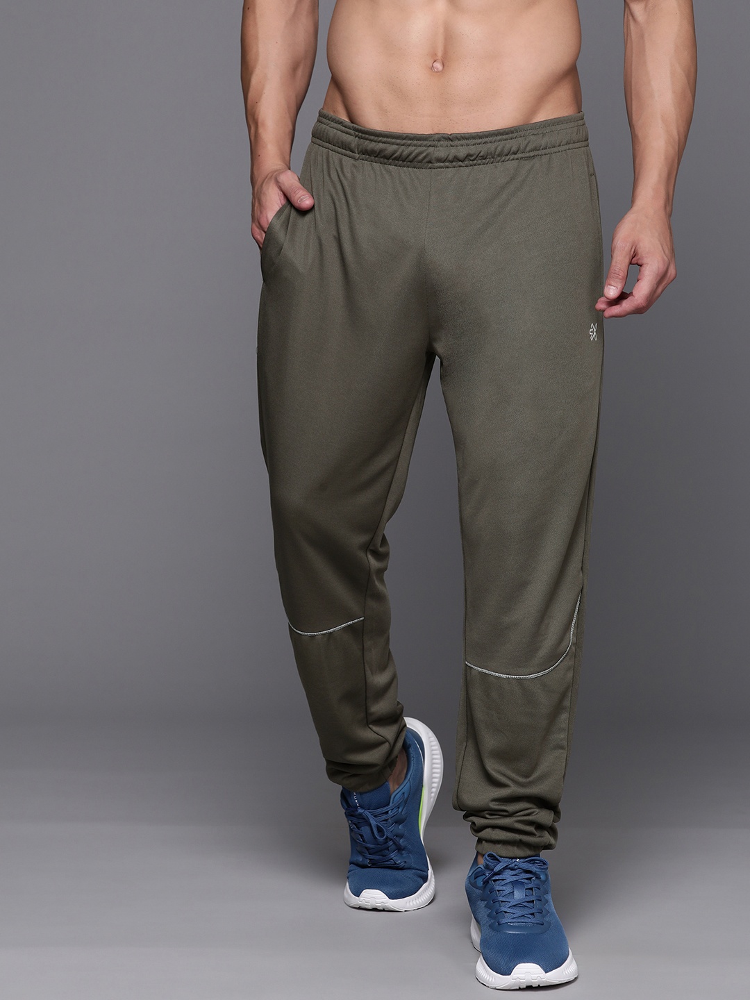 

HRX by Hrithik Roshan Men Rapid Dry Training Joggers, Olive