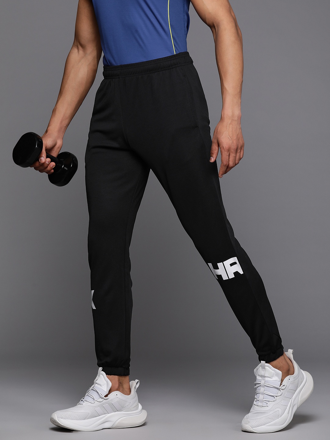 

HRX by Hrithik Roshan Men Rapid Dry Antimicrobial Training Joggers, Black