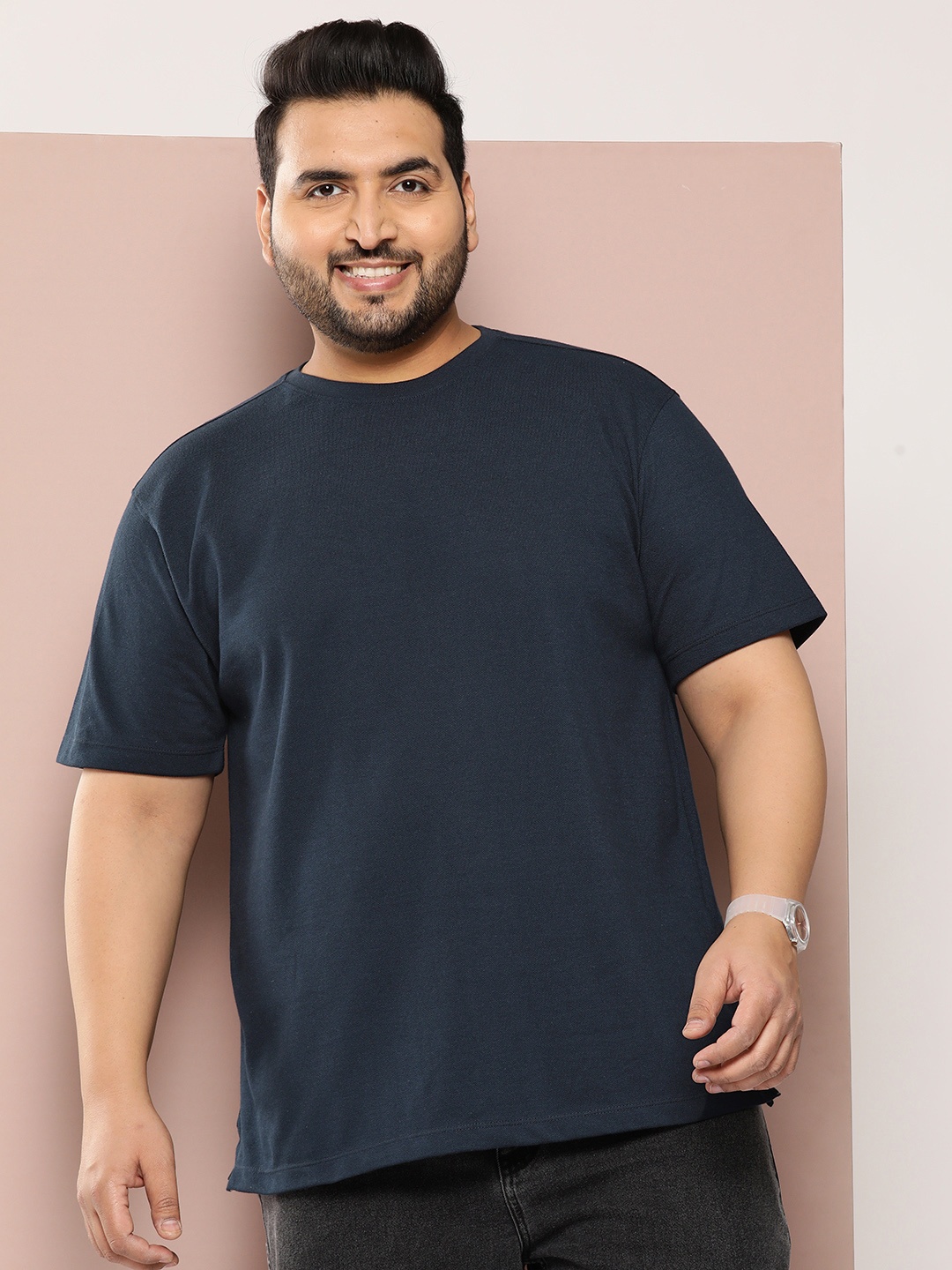 

Sztori Plus Size T-shirt, Navy blue