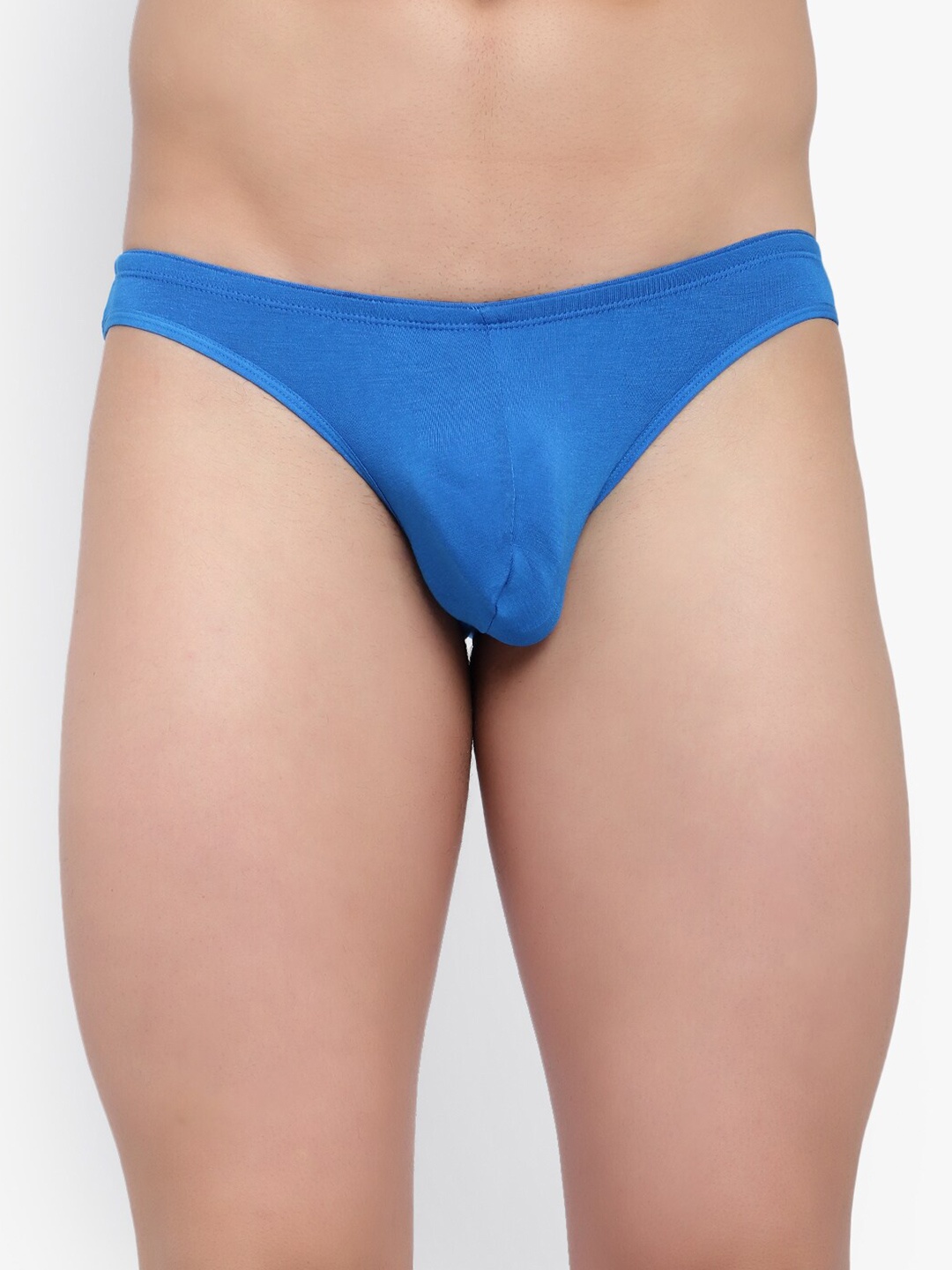 

Bruchi CLUB Pack Of 3 Low-Rise Anti-Bacterial Basic Briefs BRC-ML-FOXY-611-BL-3C-S, Blue