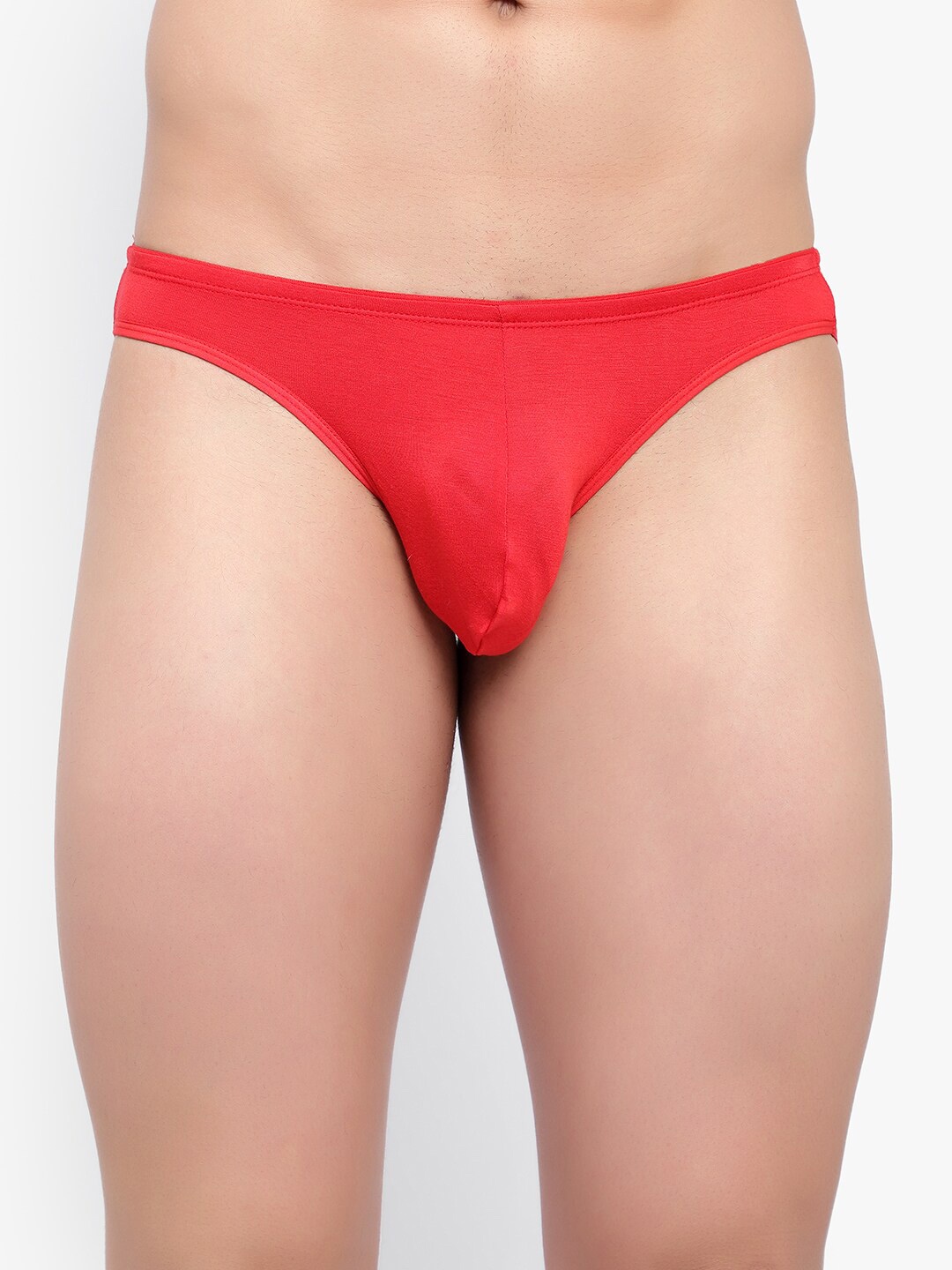 

Bruchi CLUB Pack of 4 Anti-Bacterial Basic Briefs BRC-ML-FOXY-611-RD-4C-S, Red