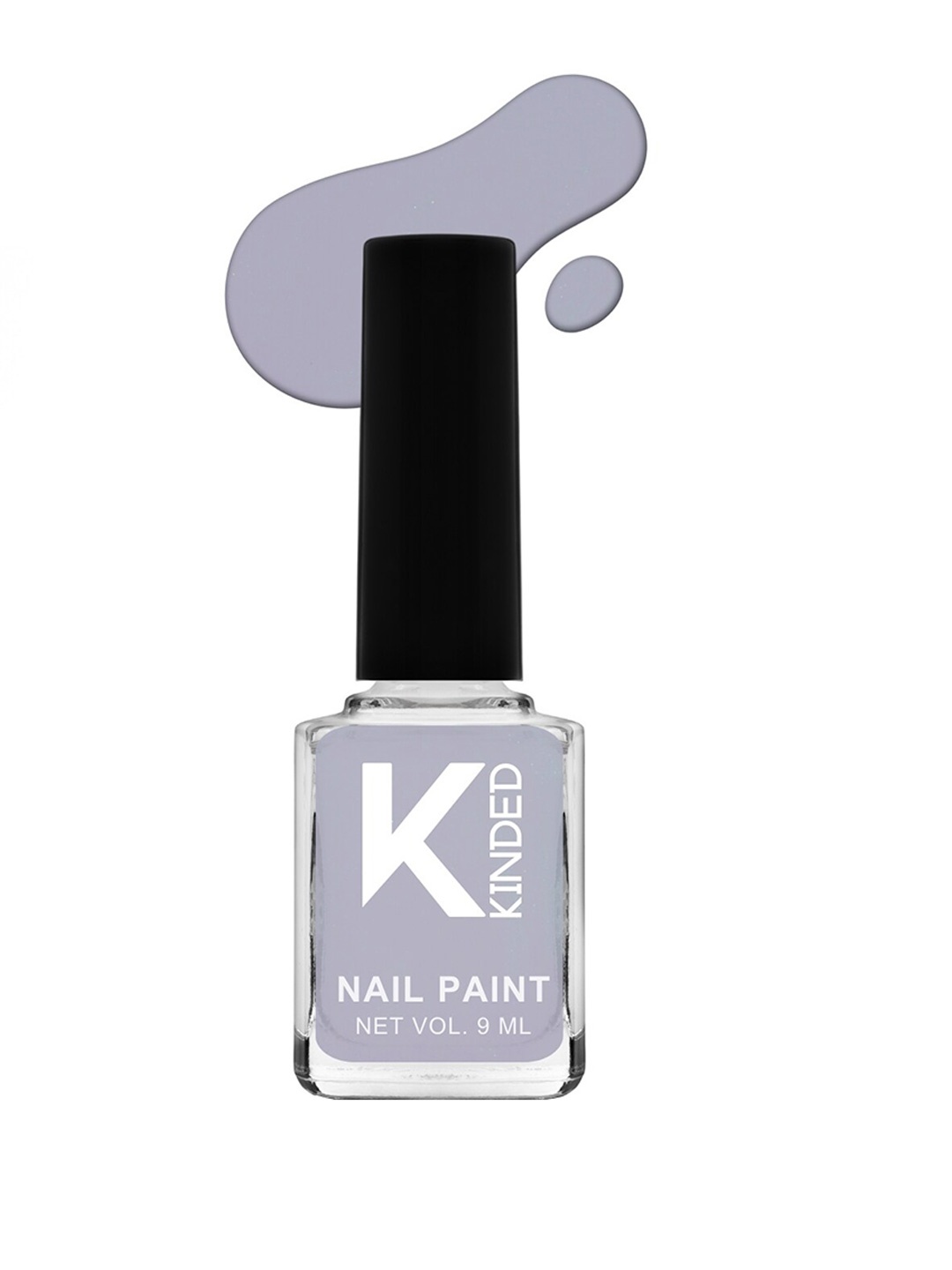 

KINDED Long Stay Glossy Finish Nail Polish - 9ml - Pastel Slate Grey 18