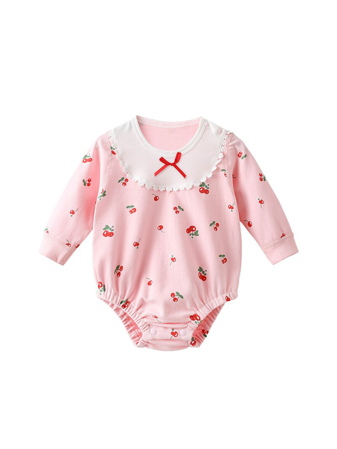 

StyleCast Infant Girls Conversational Printed Cotton Bodysuit, Pink