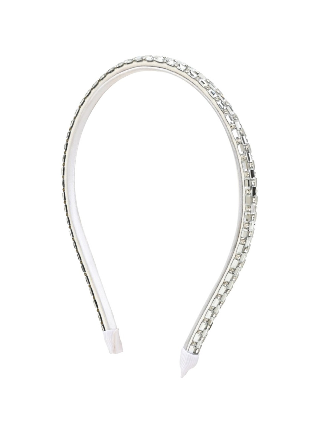 

Aye Candy Girls Embellished Hairband, Silver