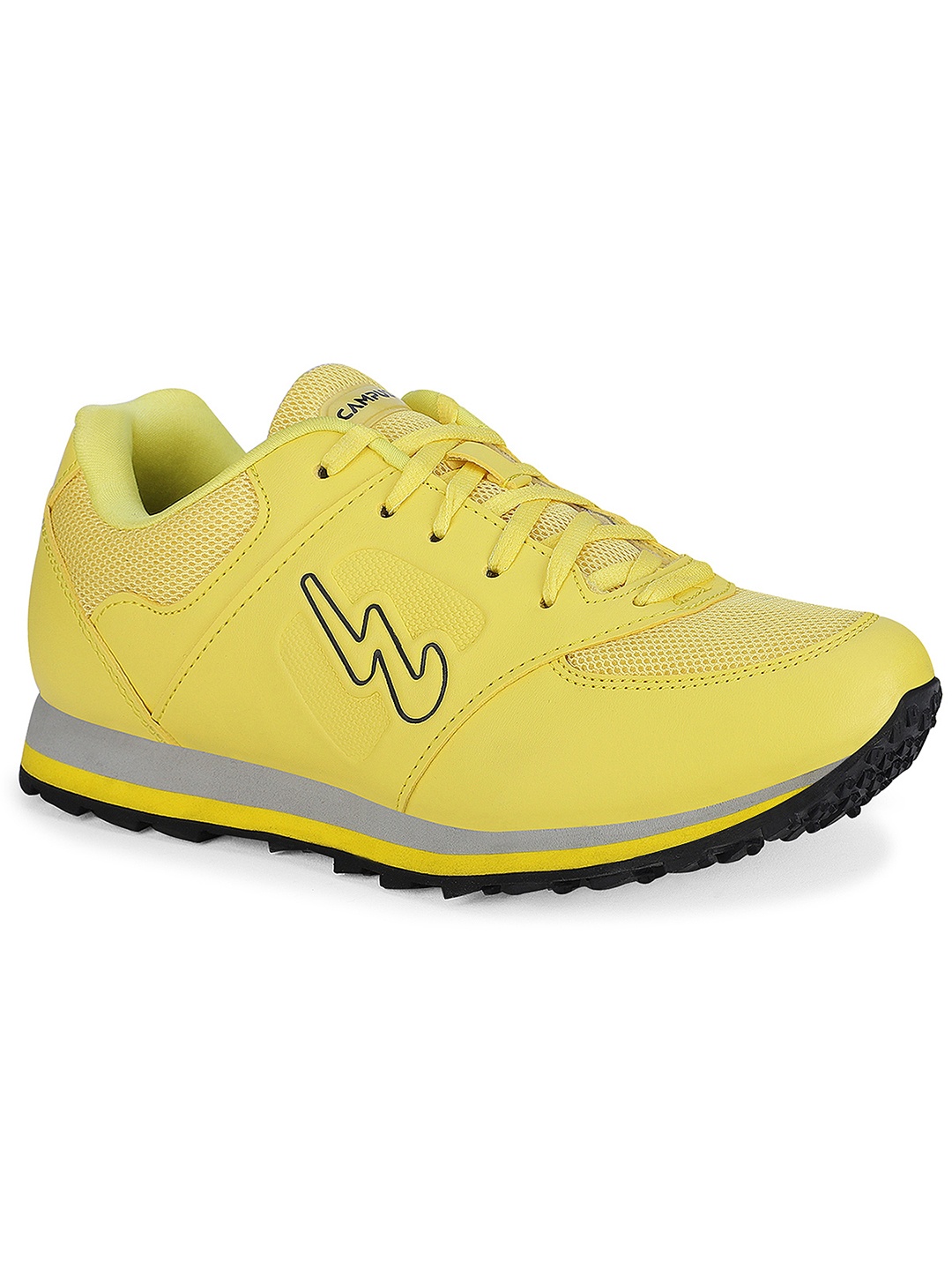 

Campus Men Lace Up Sneakers, Yellow