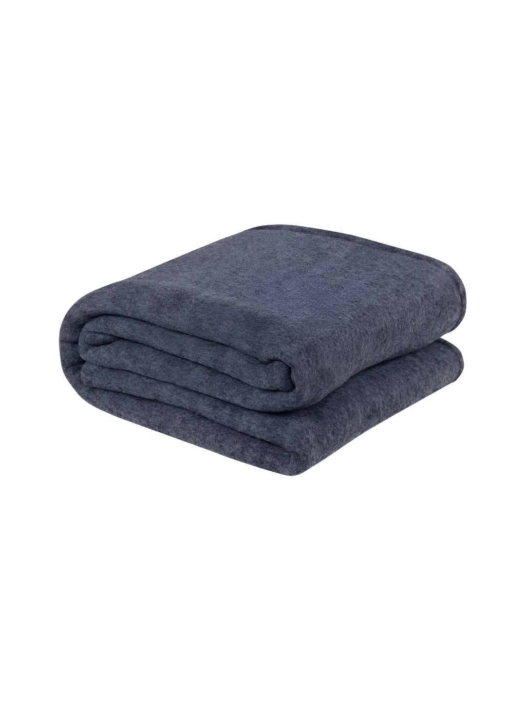 

bsb home Grey Woollen Heavy Winter 300 GSM Double Bed Blanket