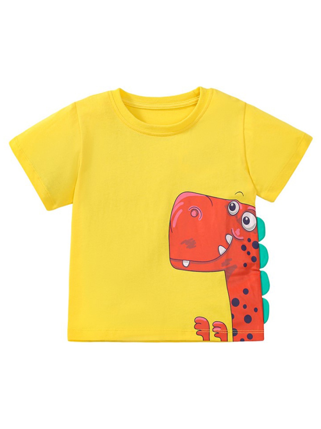 

StyleCast Kids Graphic Printed Cotton T-shirt, Yellow