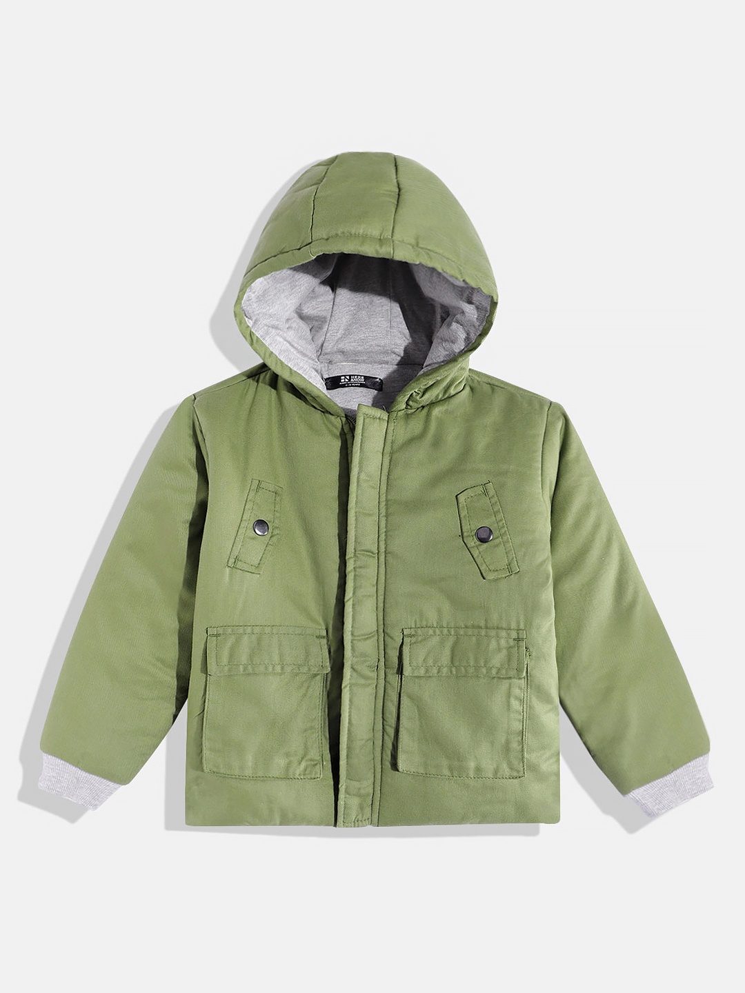 

HERE&NOW Boys Solid Tailored Jacket, Green