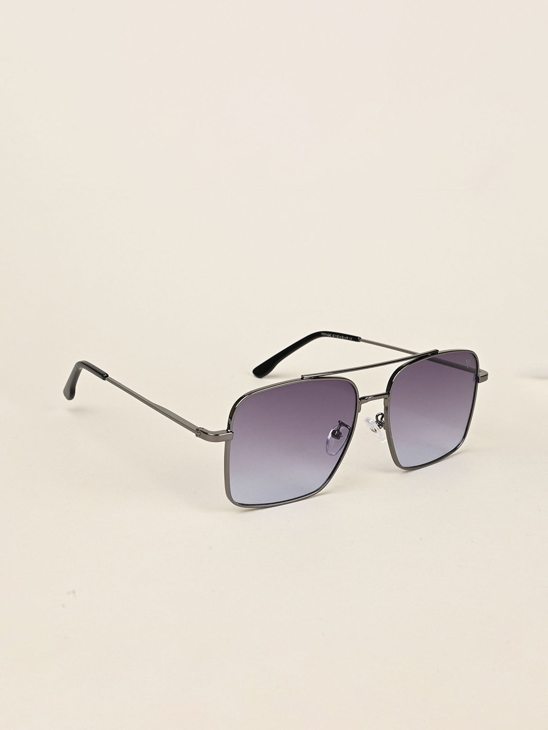

Voyage Unisex Aviator Sunglasses with UV Protected Lens-B80507MG5181, Grey