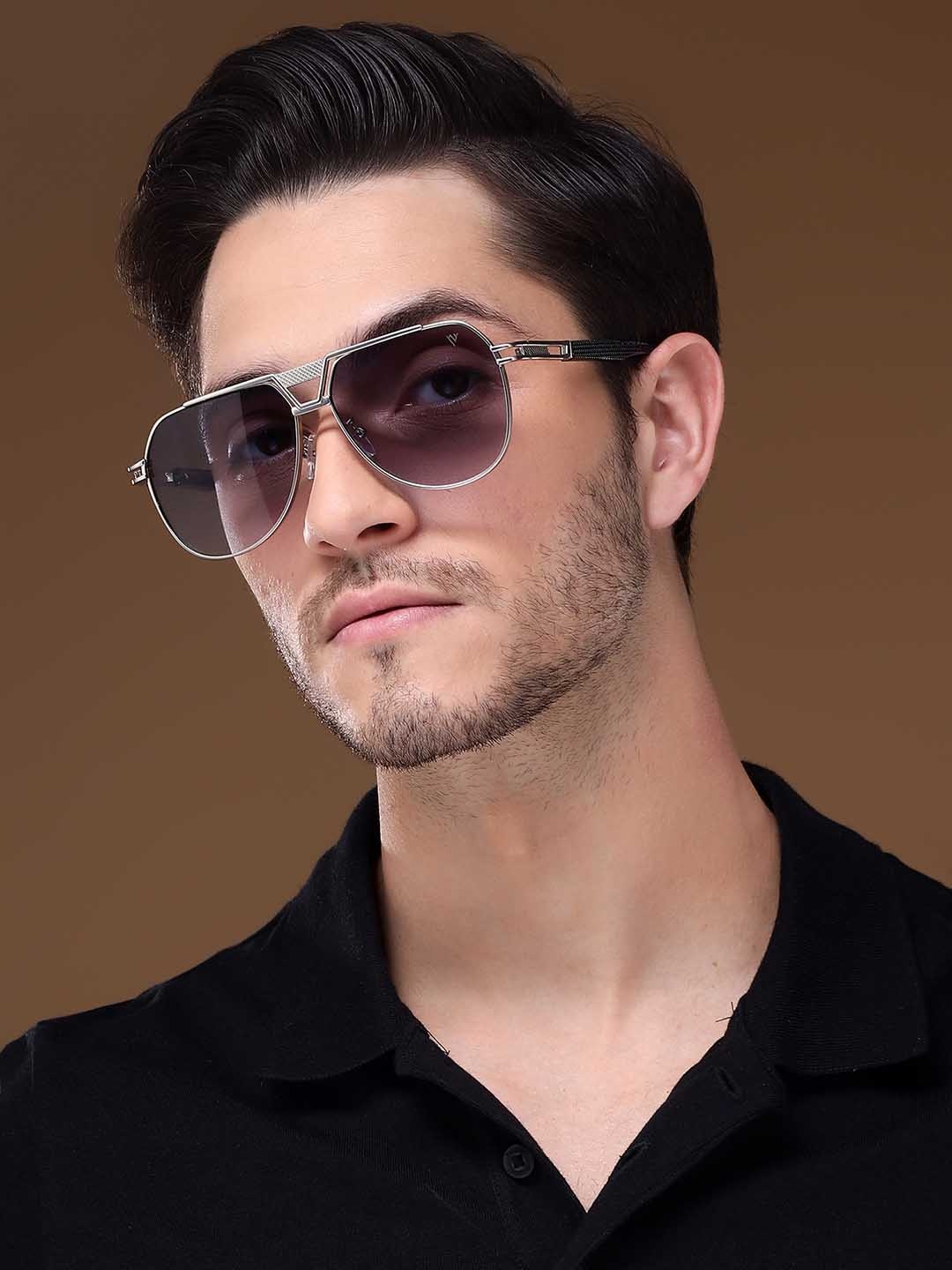 

Voyage Unisex Aviator Sunglasses with UV Protected Lens B80797MG5205, Blue