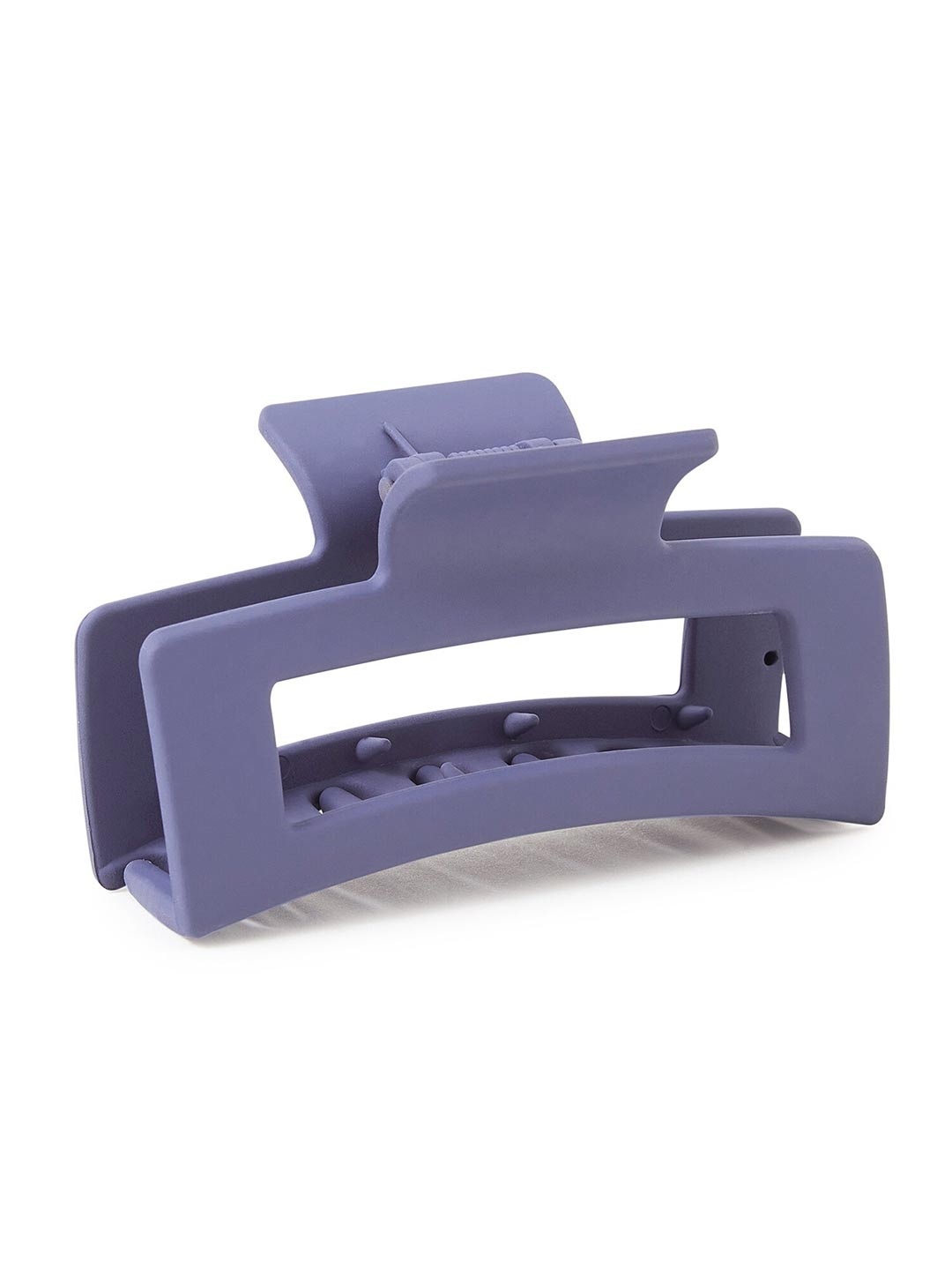 

Accessorize Rectangle Matte Claw Clip, Blue