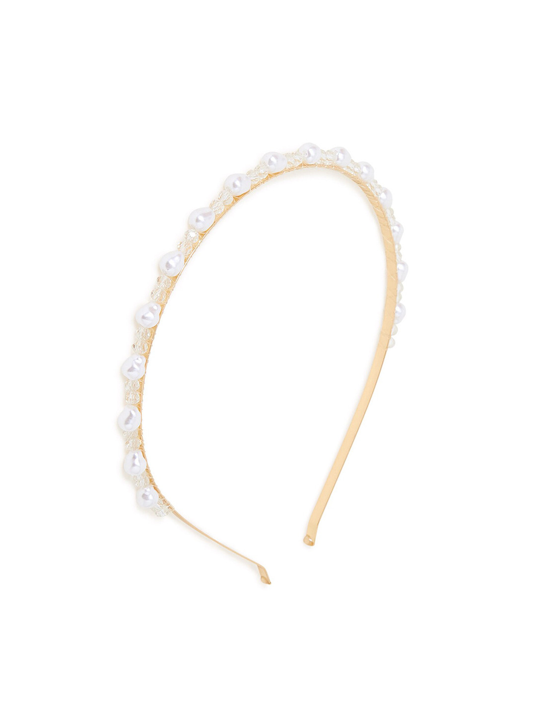 

Accessorize Women Beaded Hairband, White