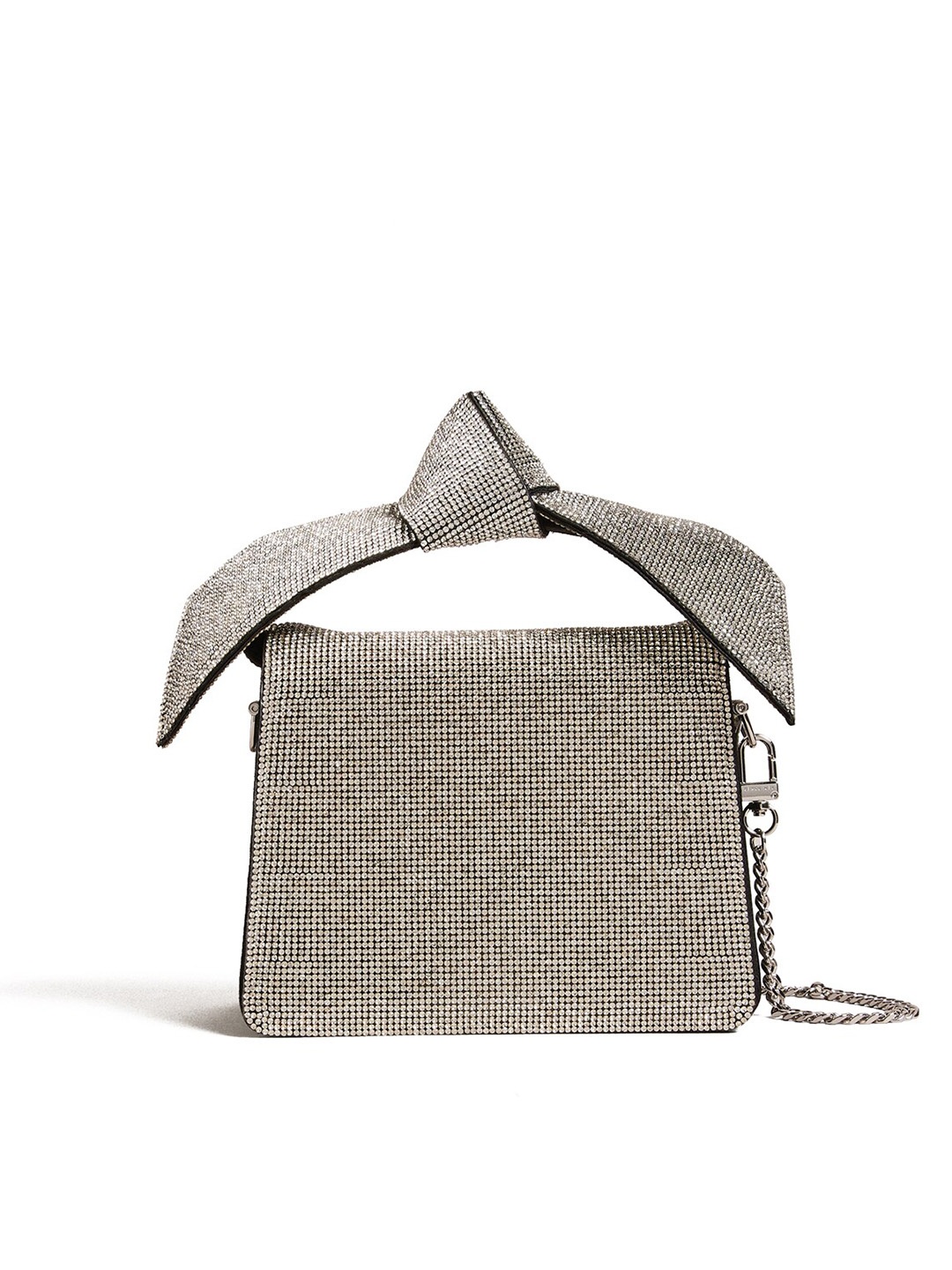 

Ted Baker Textured Structured Handheld Bag, Silver