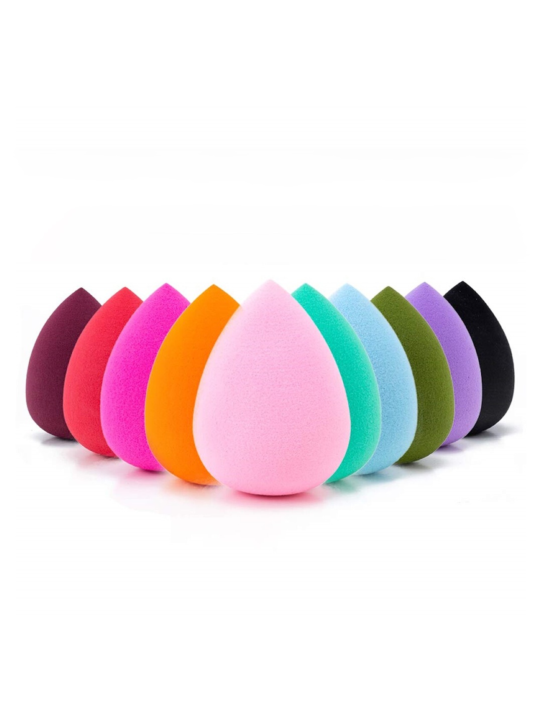 

FEELHIGH Set Of 10 Makeup Blender Sponges, Pink