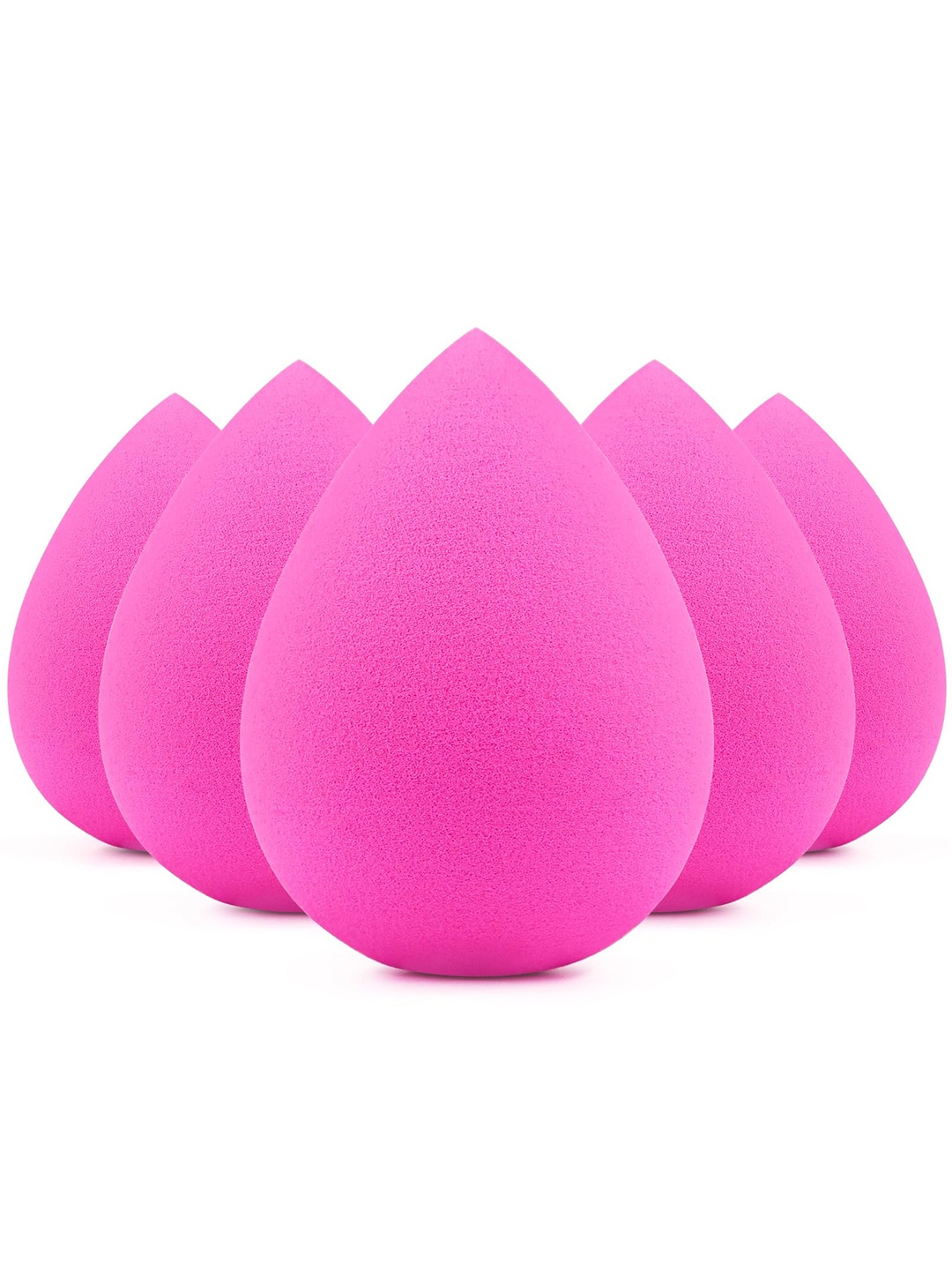 

FEELHIGH Set Of 5 Makeup Blender Sponges - Pink