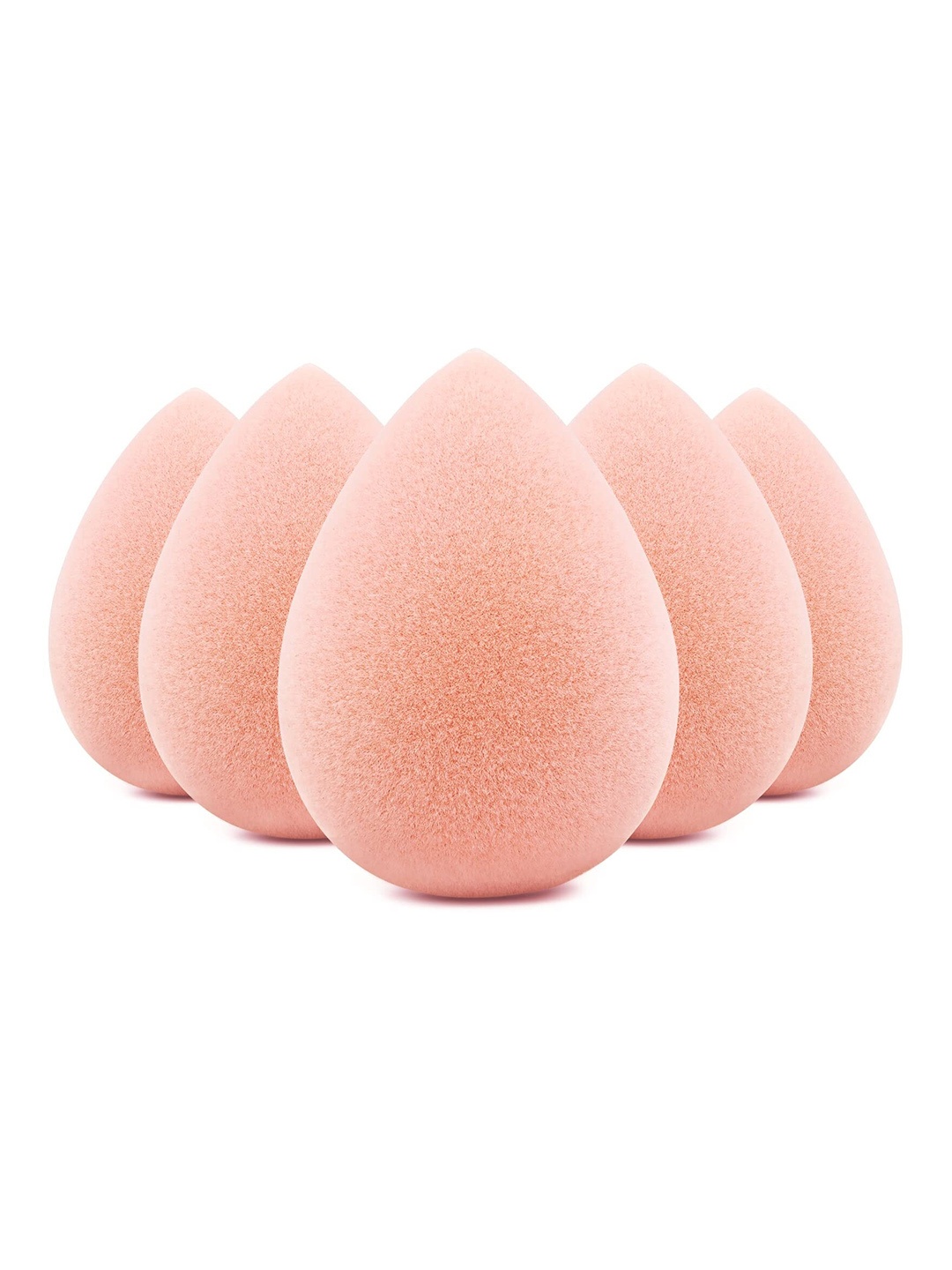 

FEELHIGH 5-Pcs Makeup Sponge Set, Pink